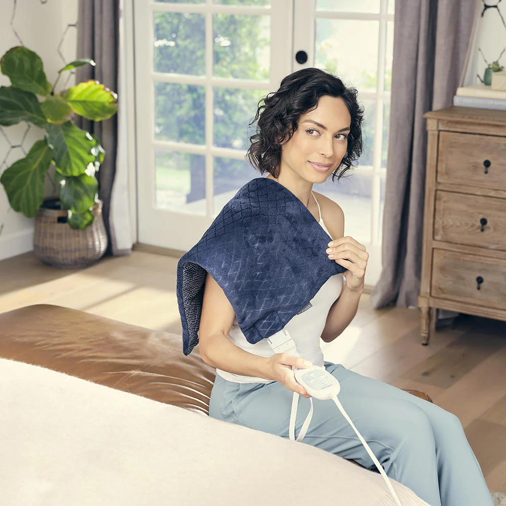 Weighted Heating Pad with Vibration Massage + Humiditech™ - Image 6