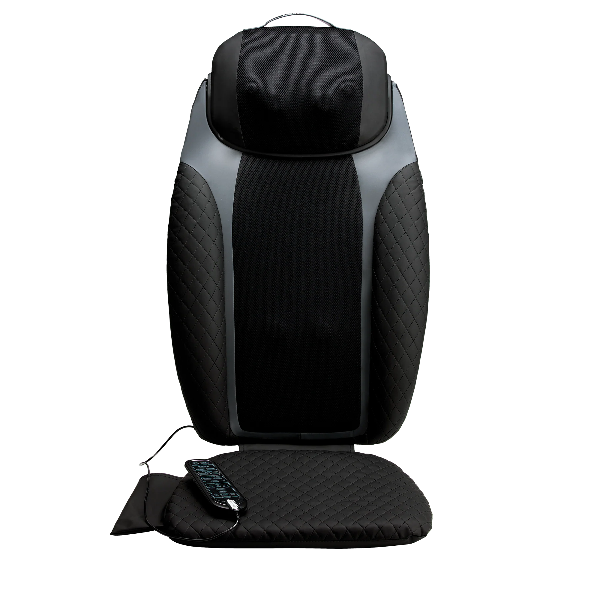 2-in-1 Shiatsu Massage Cushion and Cordless Body Massager