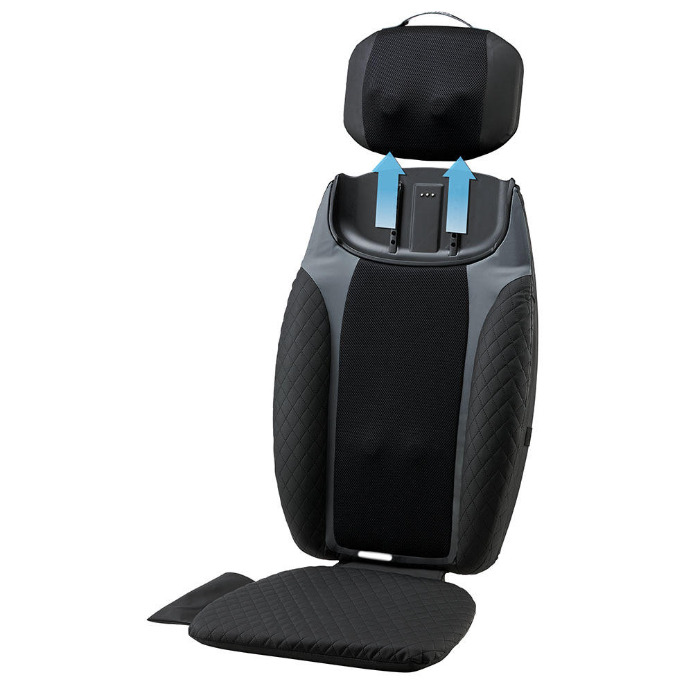 2-in-1 Shiatsu Massage Cushion and Cordless Body Massager - Image 3