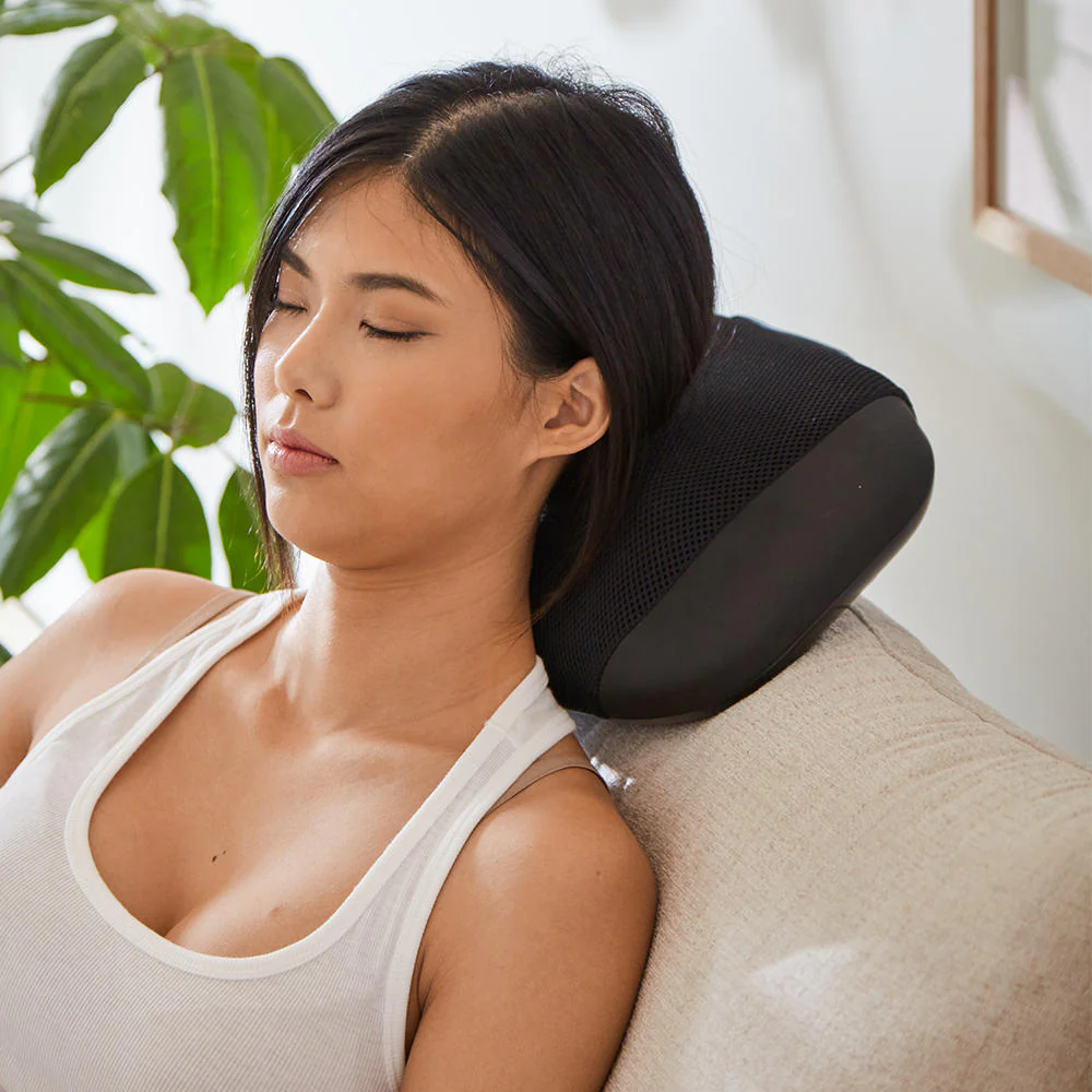 2-in-1 Shiatsu Massage Cushion and Cordless Body Massager - Image 9