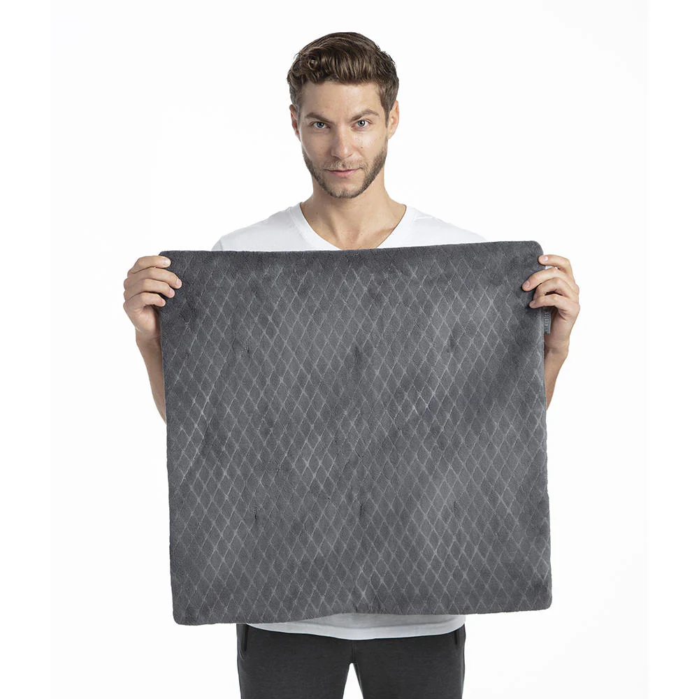 24" x 24" Plush Oversized Heating Pad with 6 Heat Settings - Image 2