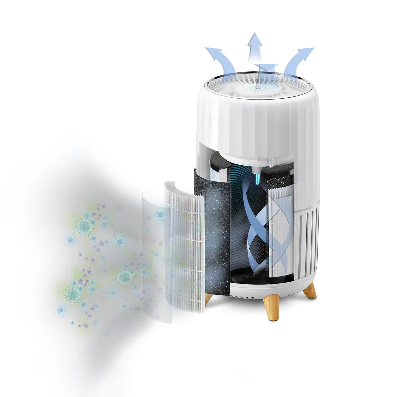 3-in-1 True HEPA Replacement Filter for AP-T200 - Image 2