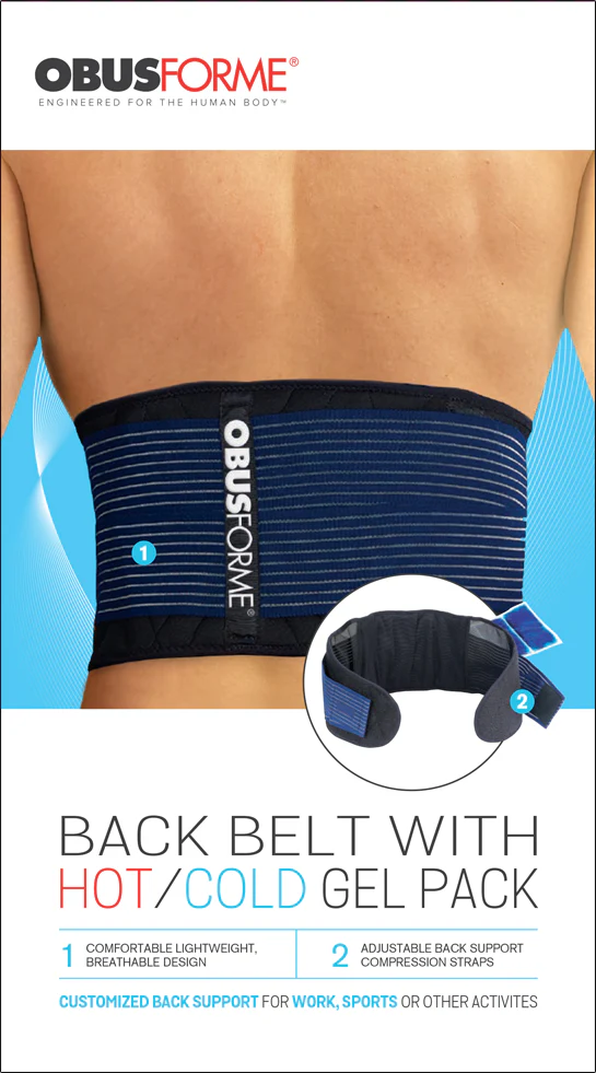 Back Belt with Hot & Cold Gel Pack - Image 5