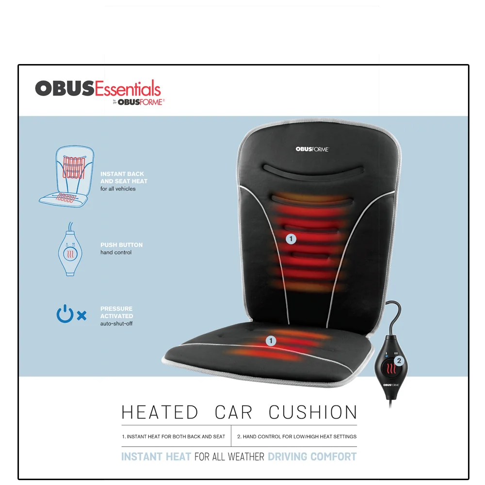 Back & Seat Heated Car Cushion - Image 4