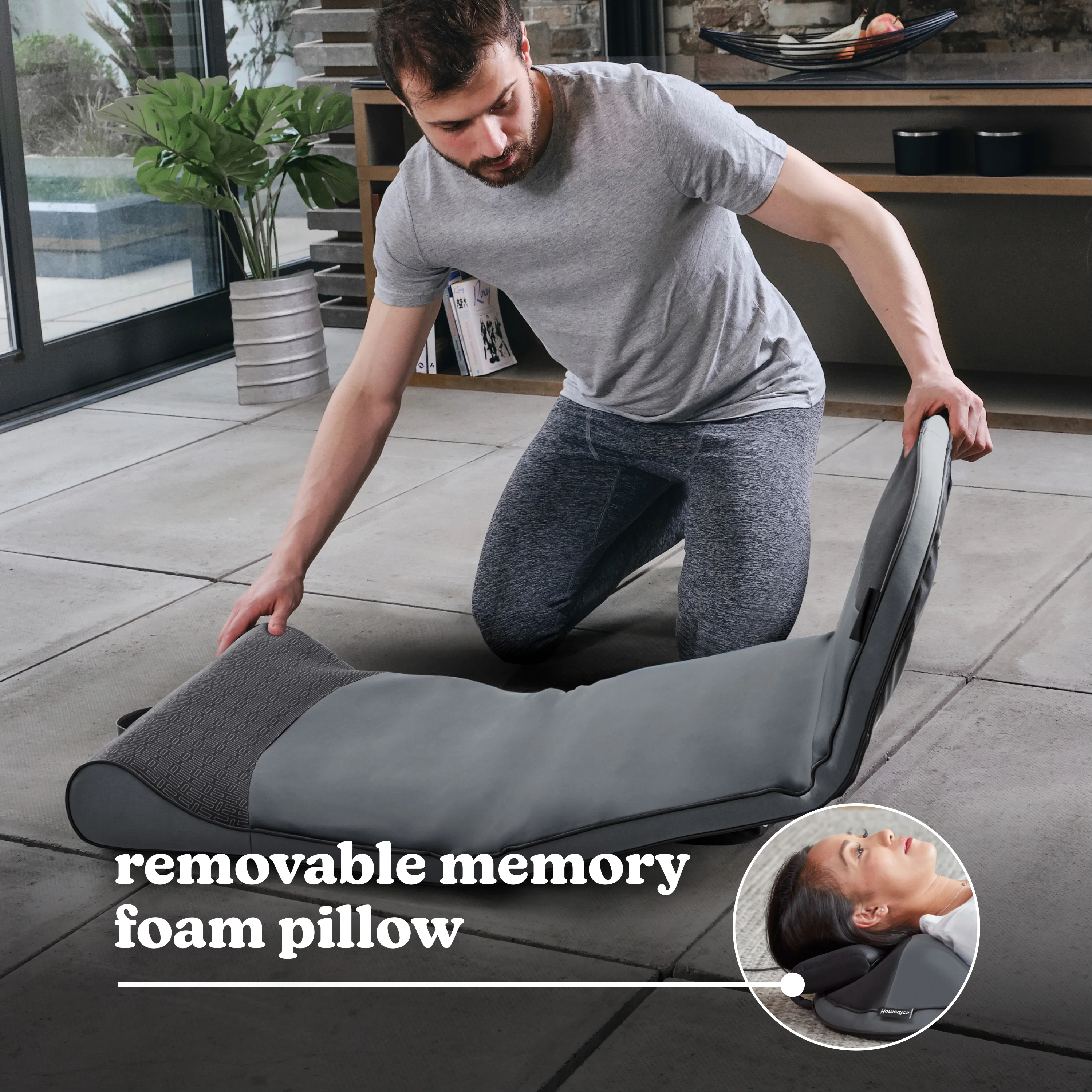 Body Flex Back Stretching Mat with Heat - Image 8
