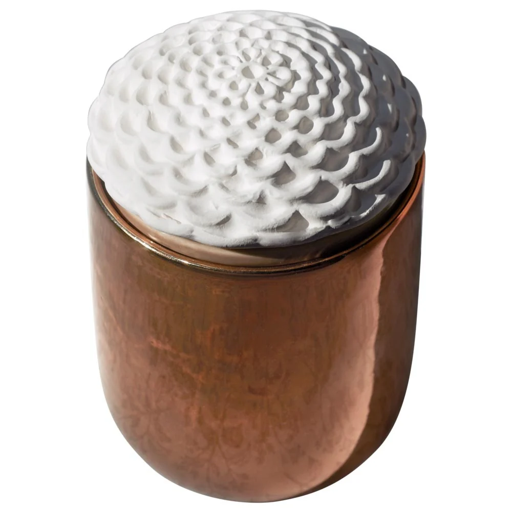 Copper In Bloom Porcelain Aroma Diffuser - Image 4