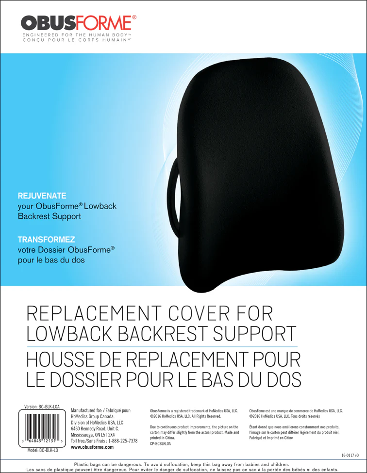 Cover Lowback Replacement (Black Only) - Image 3