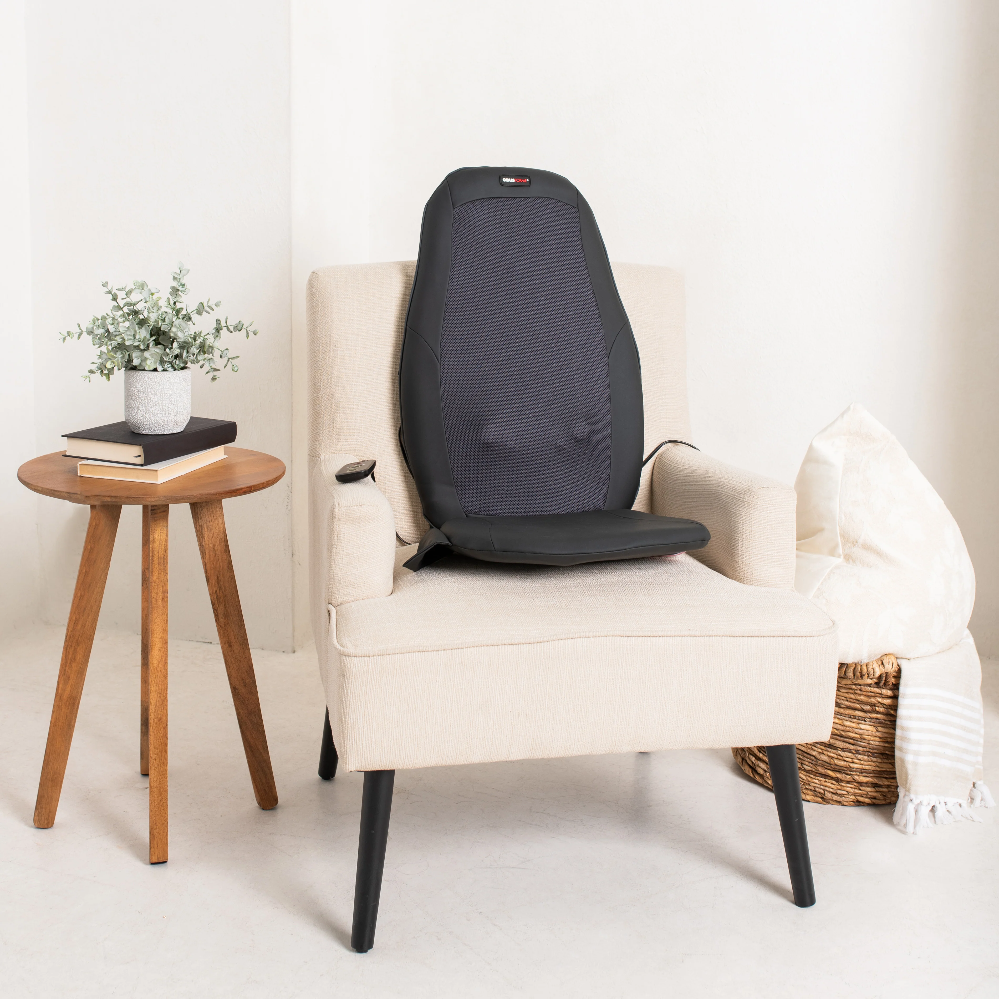 Deep Kneading Shiatsu Massage Cushion with Heat - Image 2