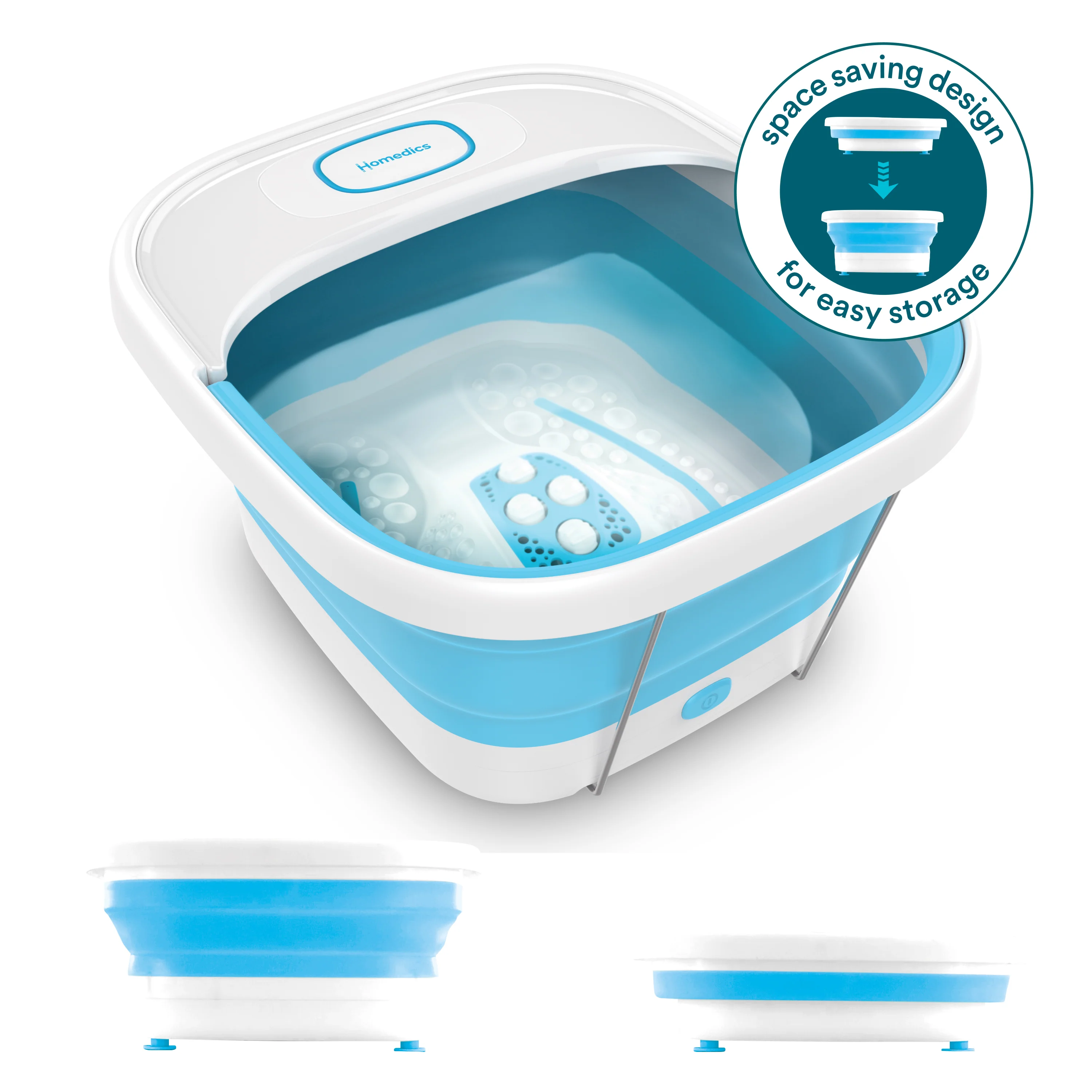 Easy Store Bubble Bliss Footbath, Collapsible Foot Spa - Image 2