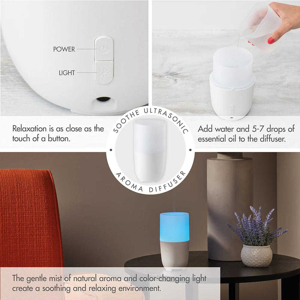 Ellia Soothe Ultrasonic Aroma Diffuser - Image 3