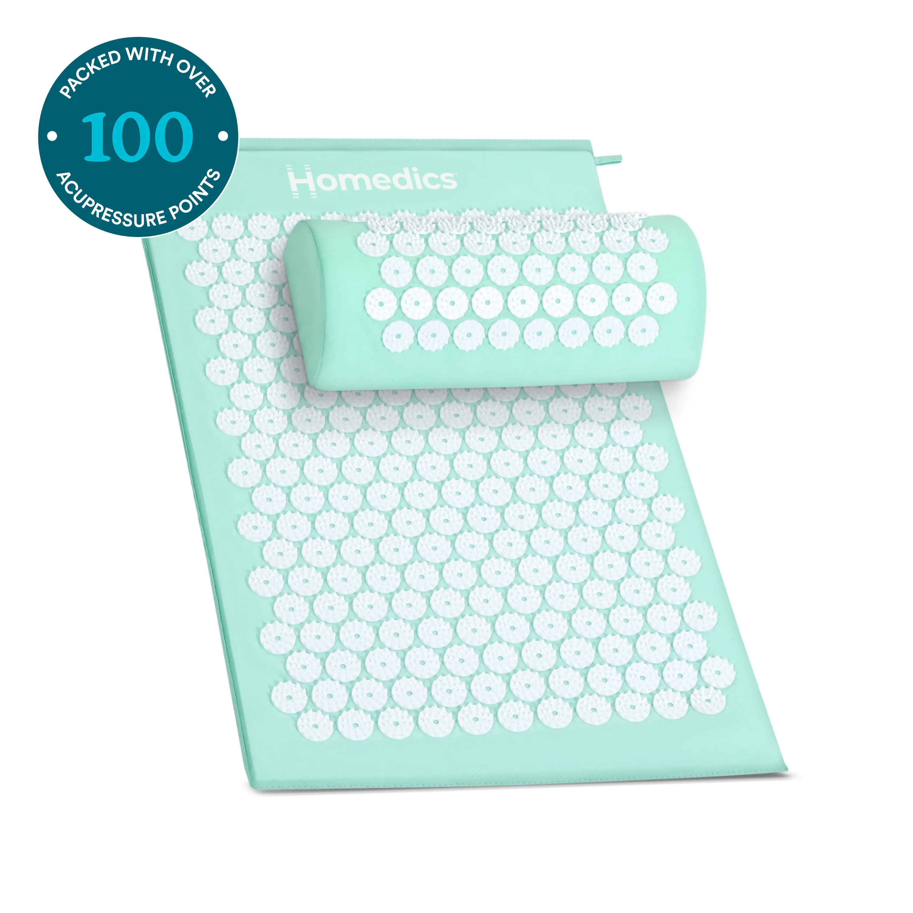 Homedics® Acupressure Mat + Pillow + Body Roller Bundle - Image 2