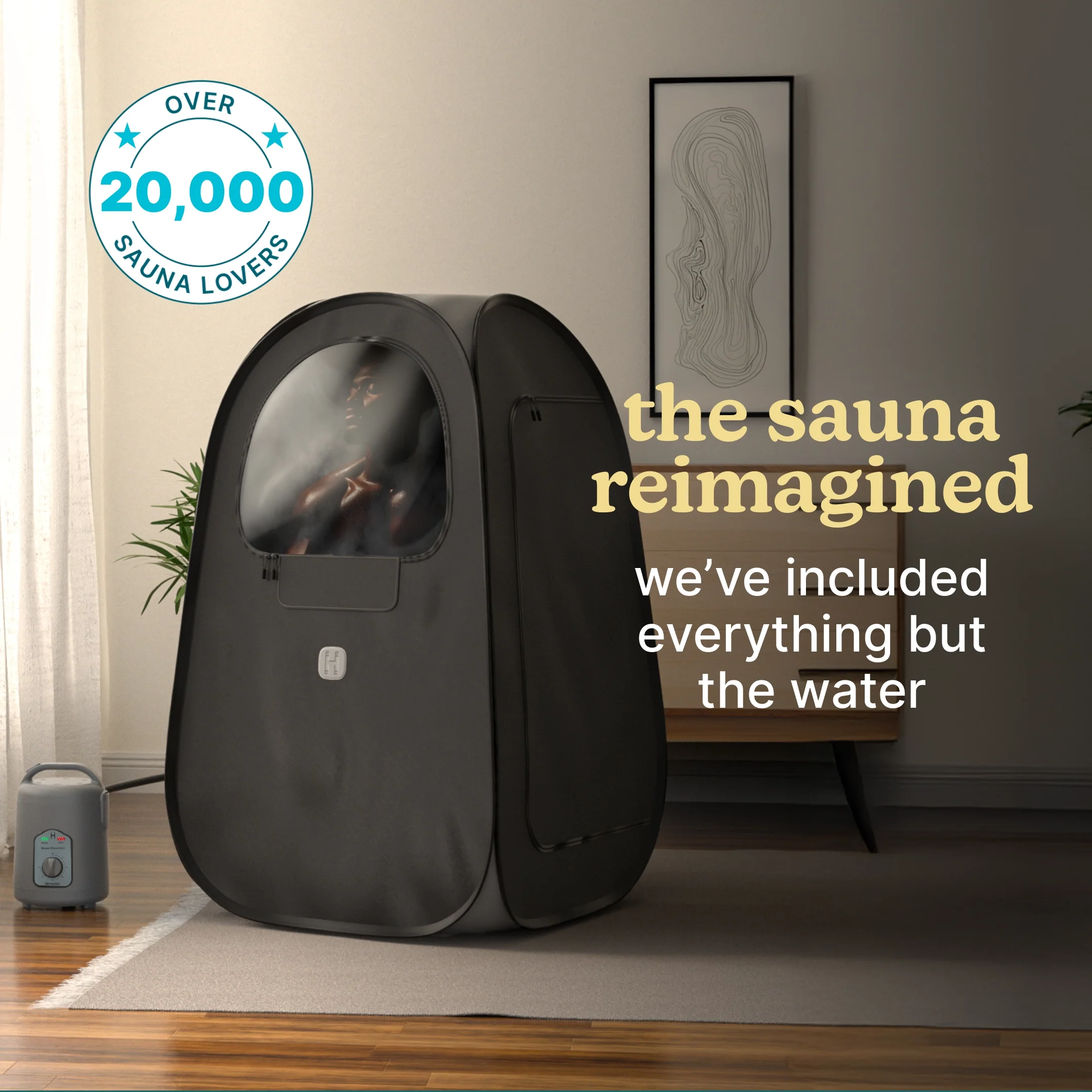 Homedics® Portable Steam Sauna - Image 3