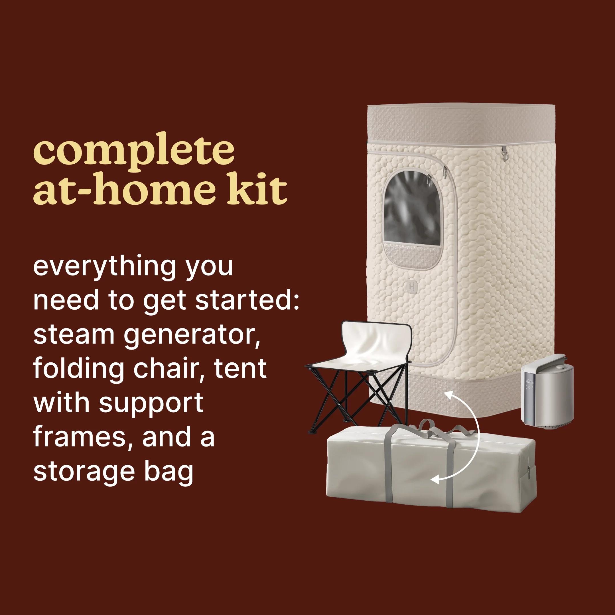 Homedics® Premium Steam Sauna - Image 6