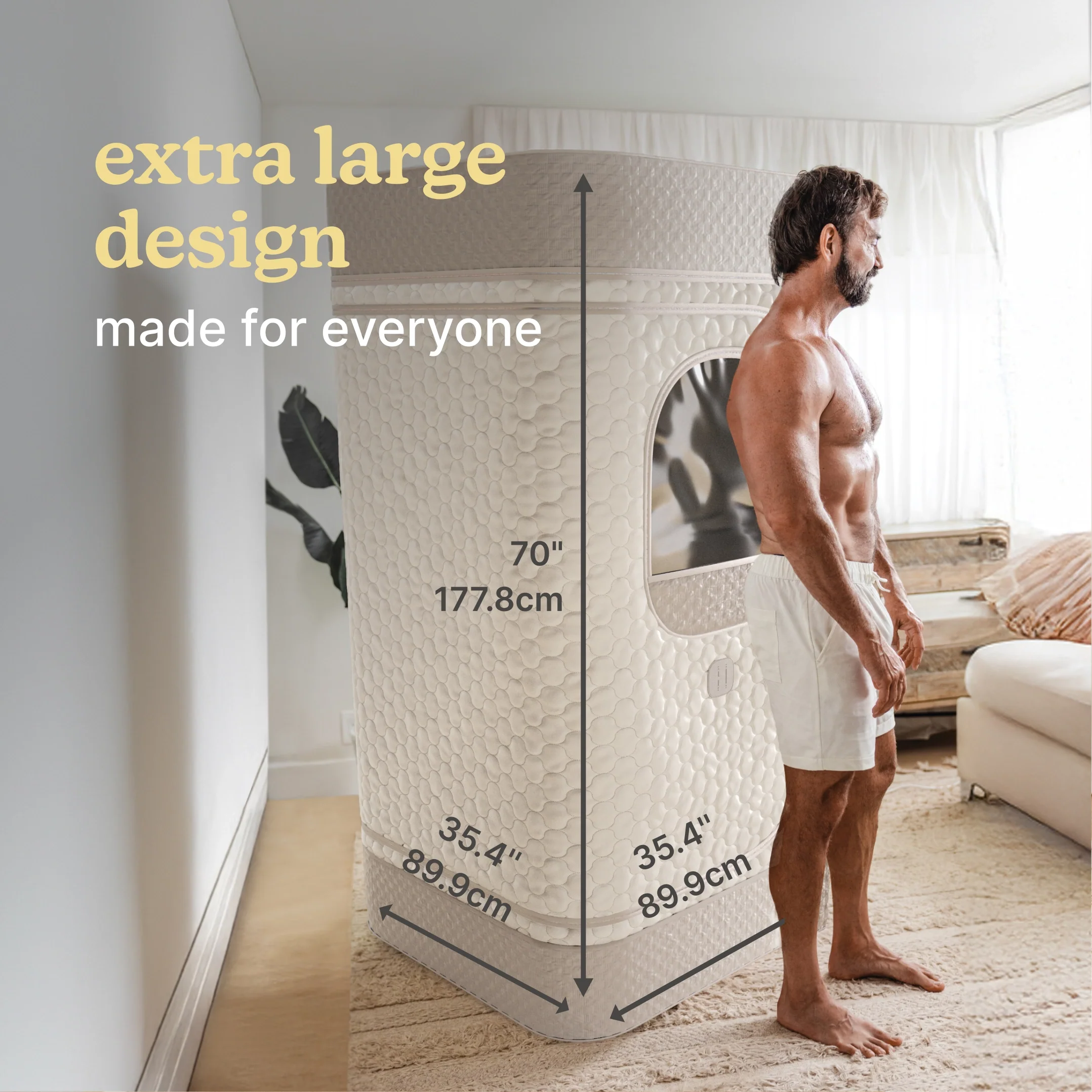 Homedics® Premium Steam Sauna - Image 9