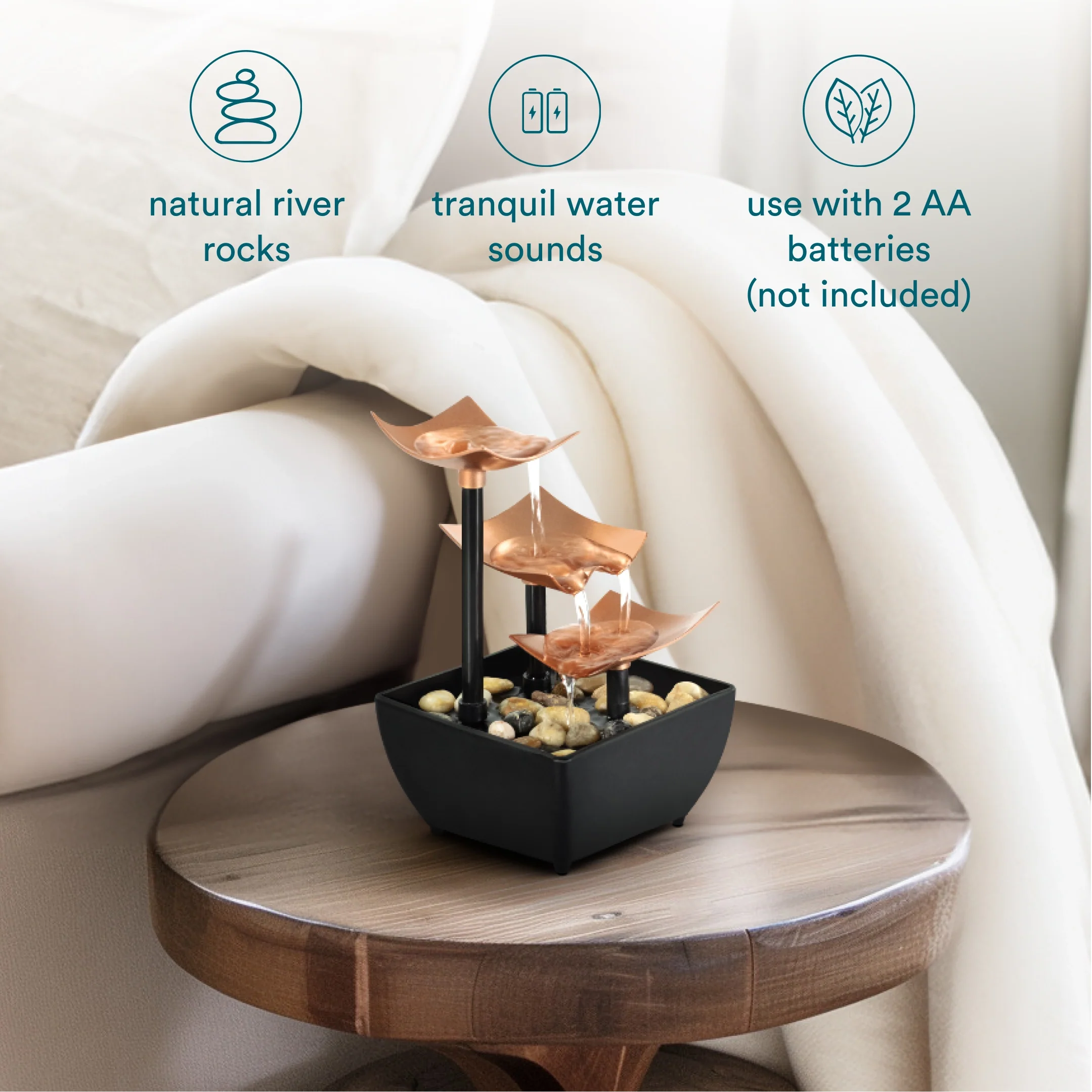 Homedics® Relaxation Fountain - Image 3