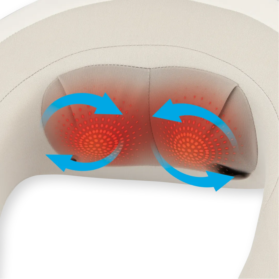 Shiatsu Rechargeable Neck Massager with Heat - Image 3