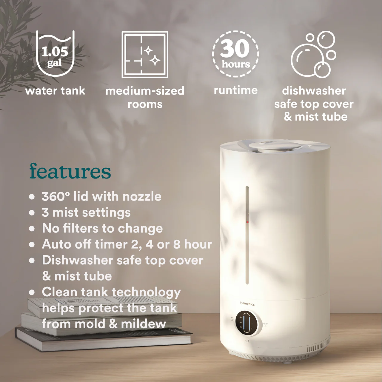 COOL MIST ULTRASONIC HUMIDIFIER - Image 16