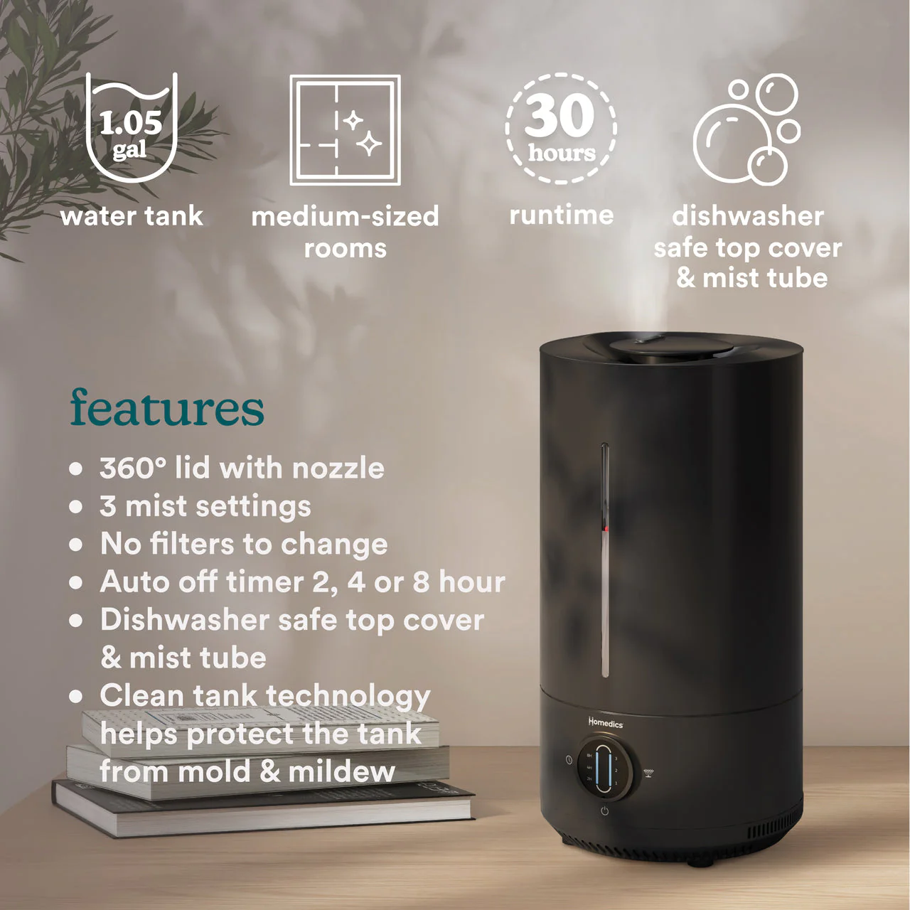 COOL MIST ULTRASONIC HUMIDIFIER - Image 7