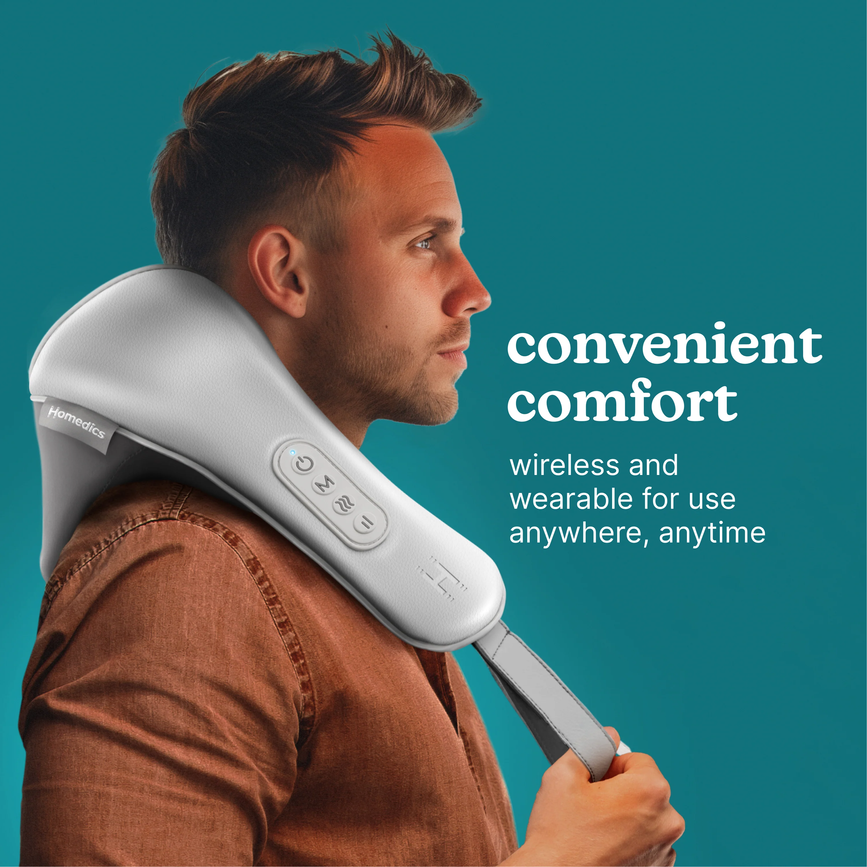 Deep Kneading Neck & Shoulder Massager with Heat - Image 6