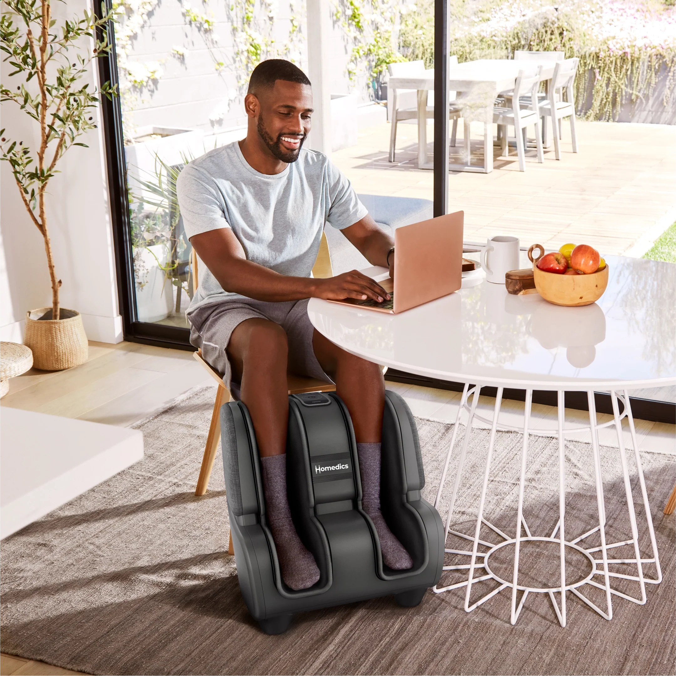 Deluxe Foot & Calf Massager with Heat - Image 7