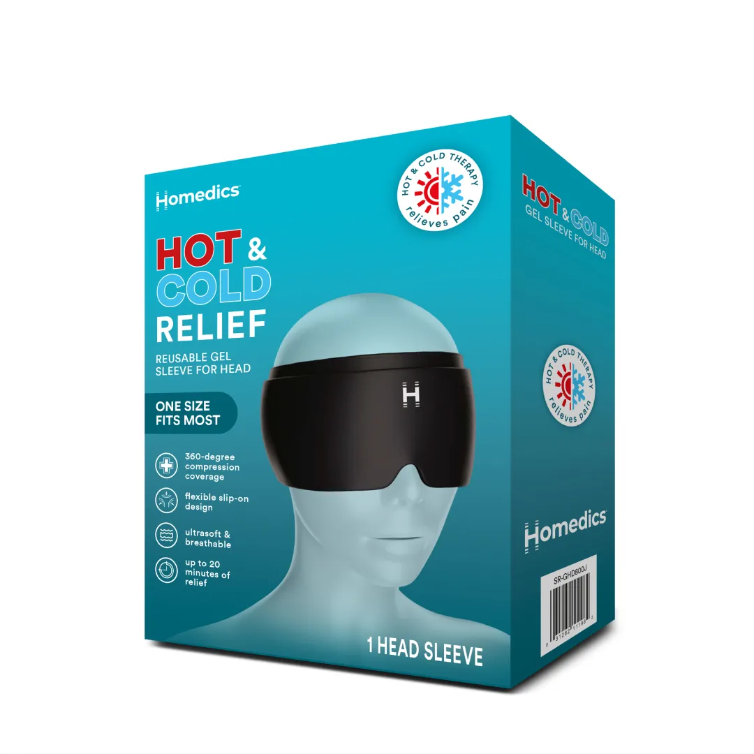 Hot and Cold Relief Gel Head Sleeve - Image 8