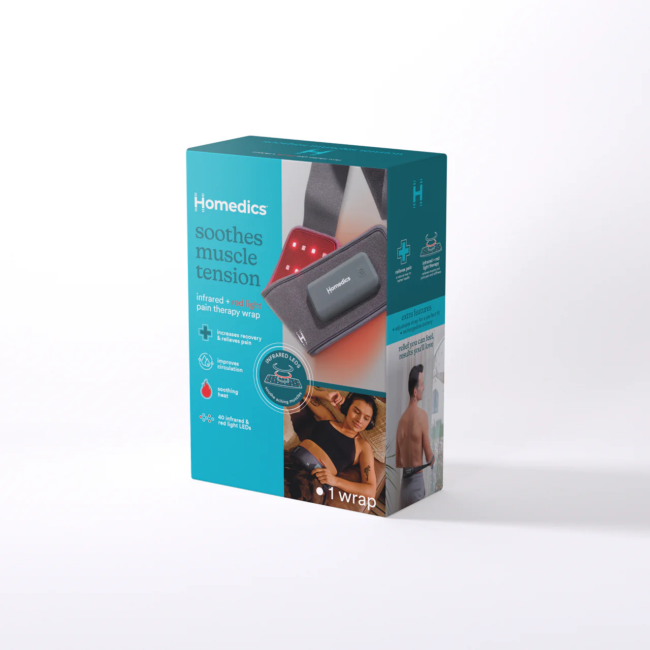Infrared + Red Light Pain Therapy Wrap - Image 7