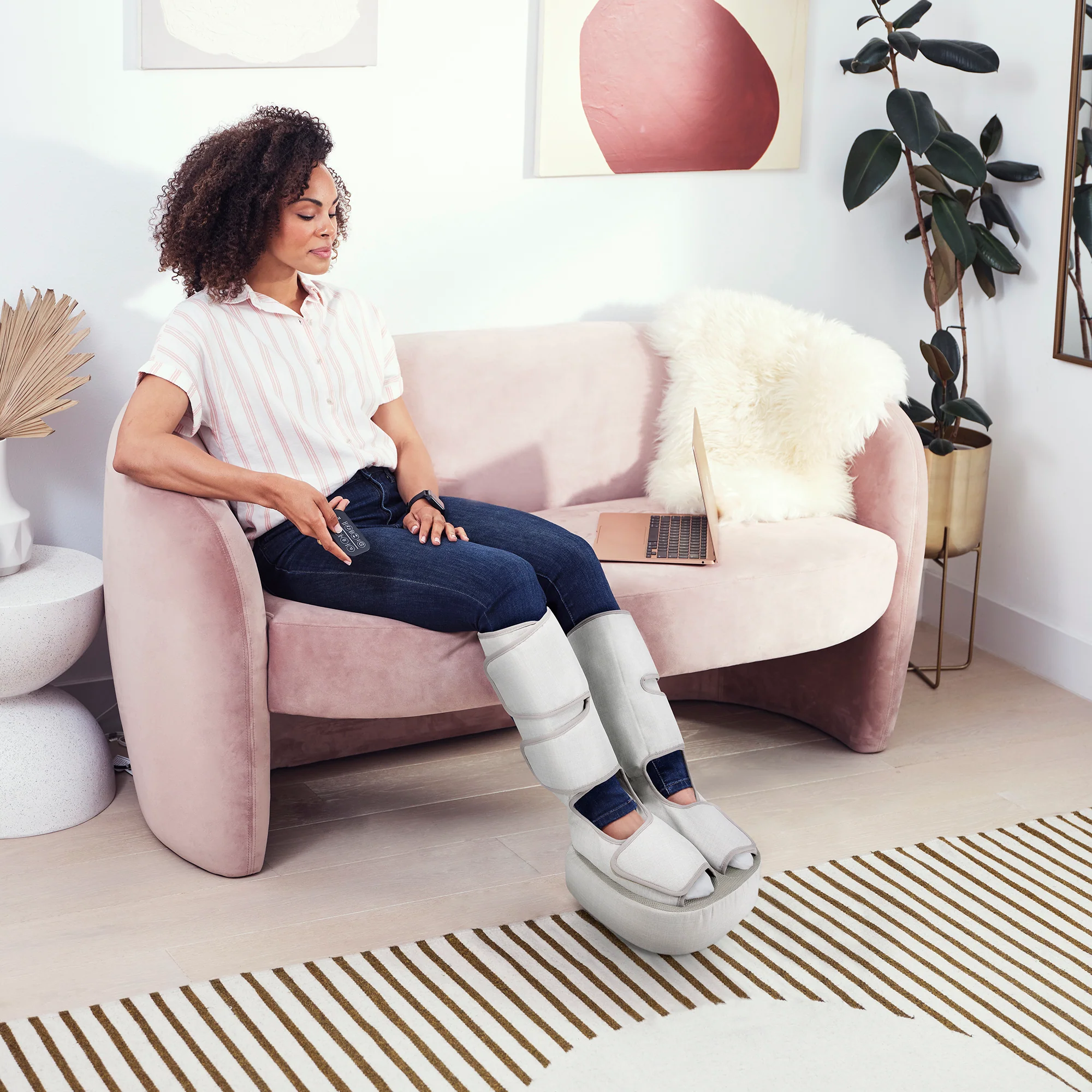 Real Relief Leg & Foot Massager - Image 5