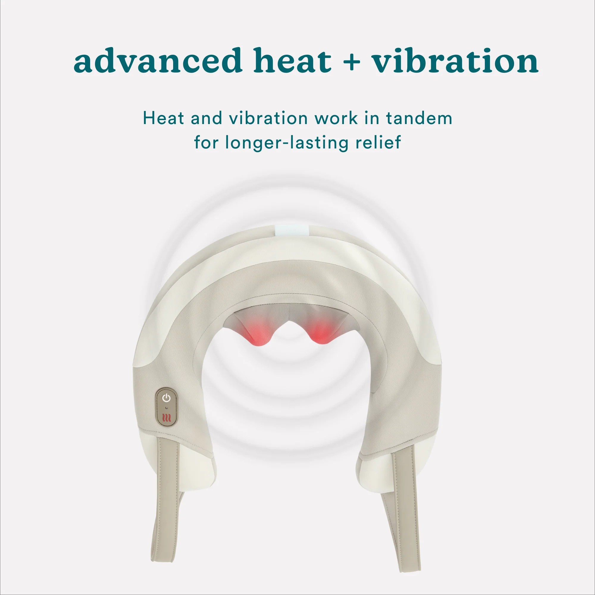 Shiatsu Rechargeable Neck Massager with Heat - Image 2