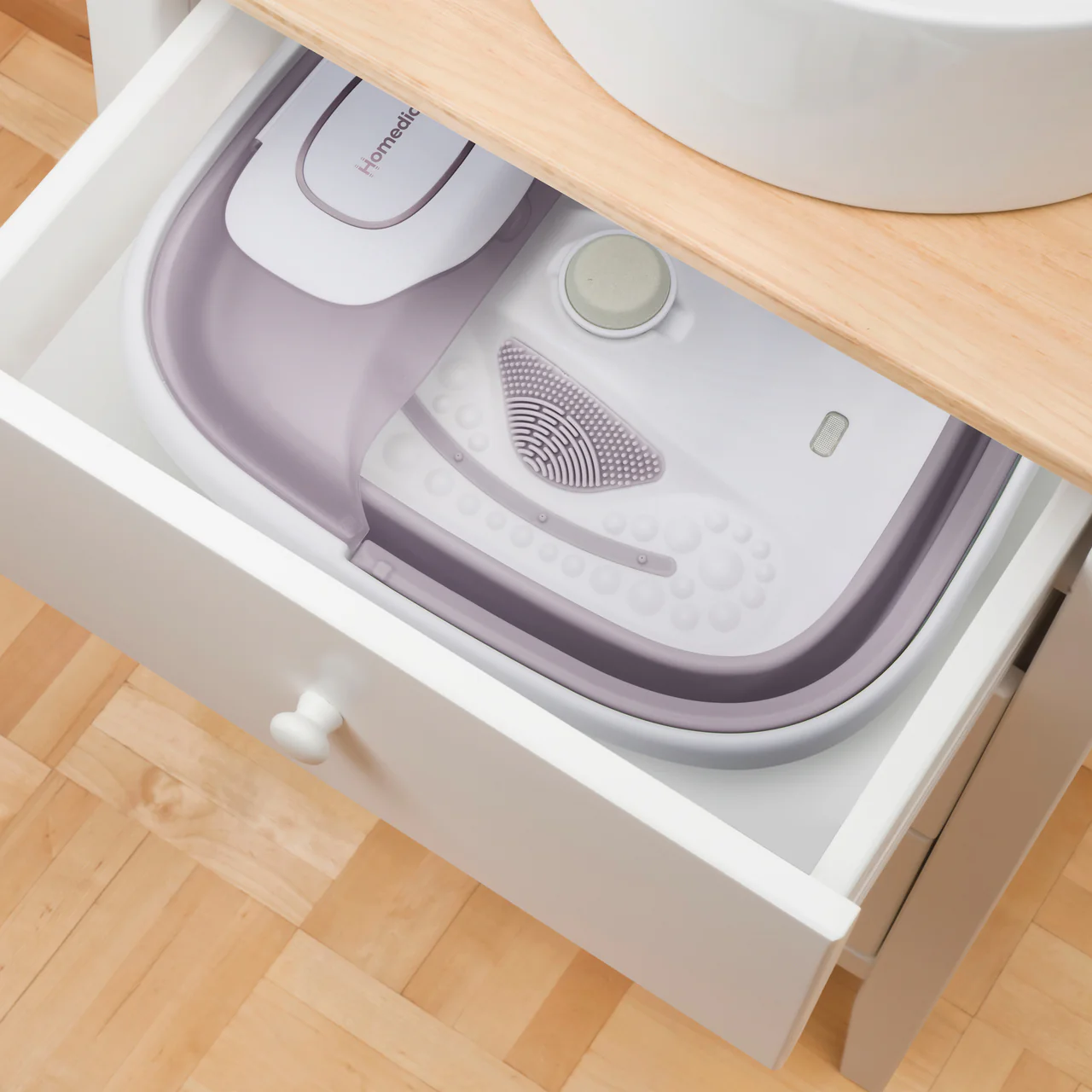 Homedics® Smart Space Deluxe Footbath with Heat Boost - Image 4