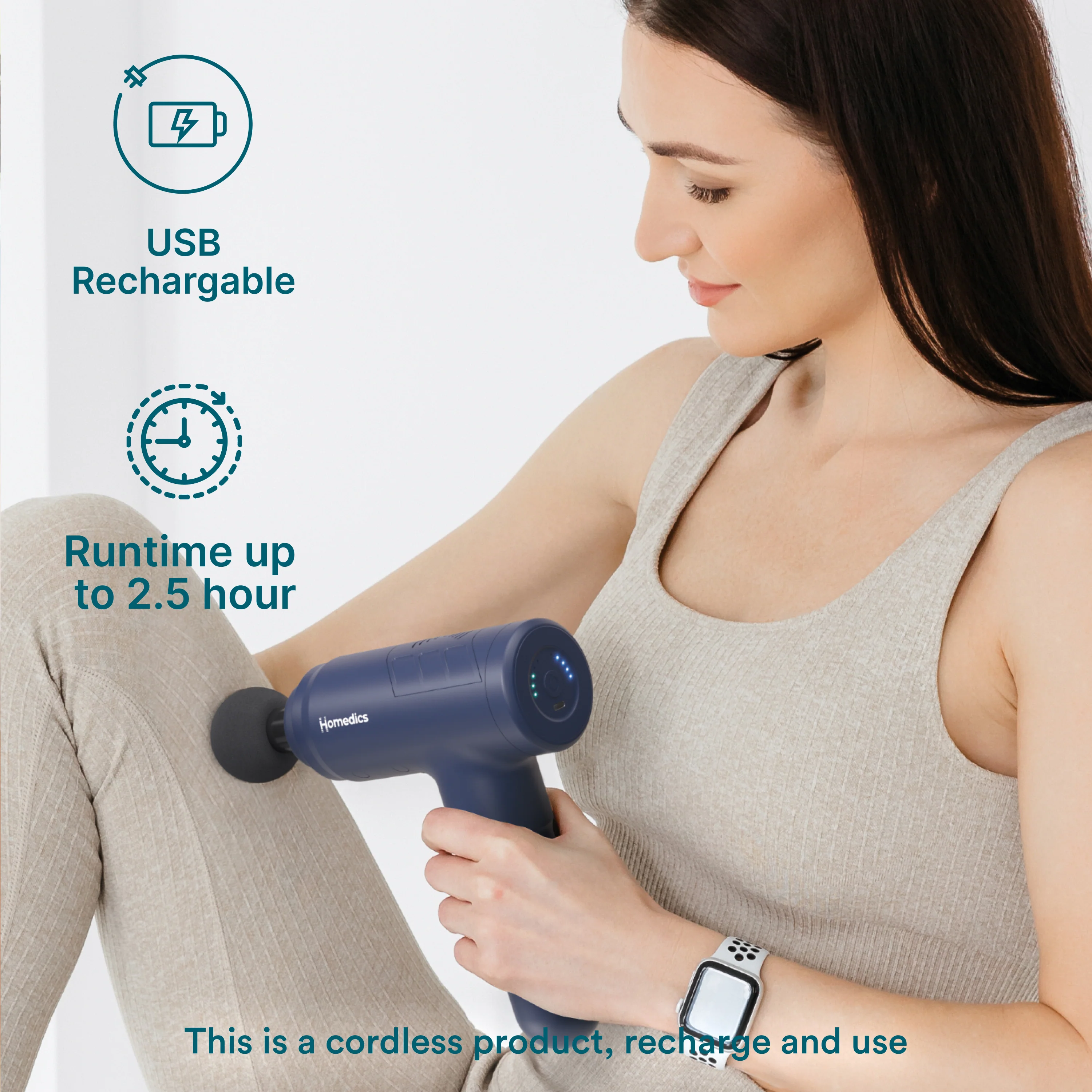 Homedics Therapist Select Elite Percussion Massager - Image 6