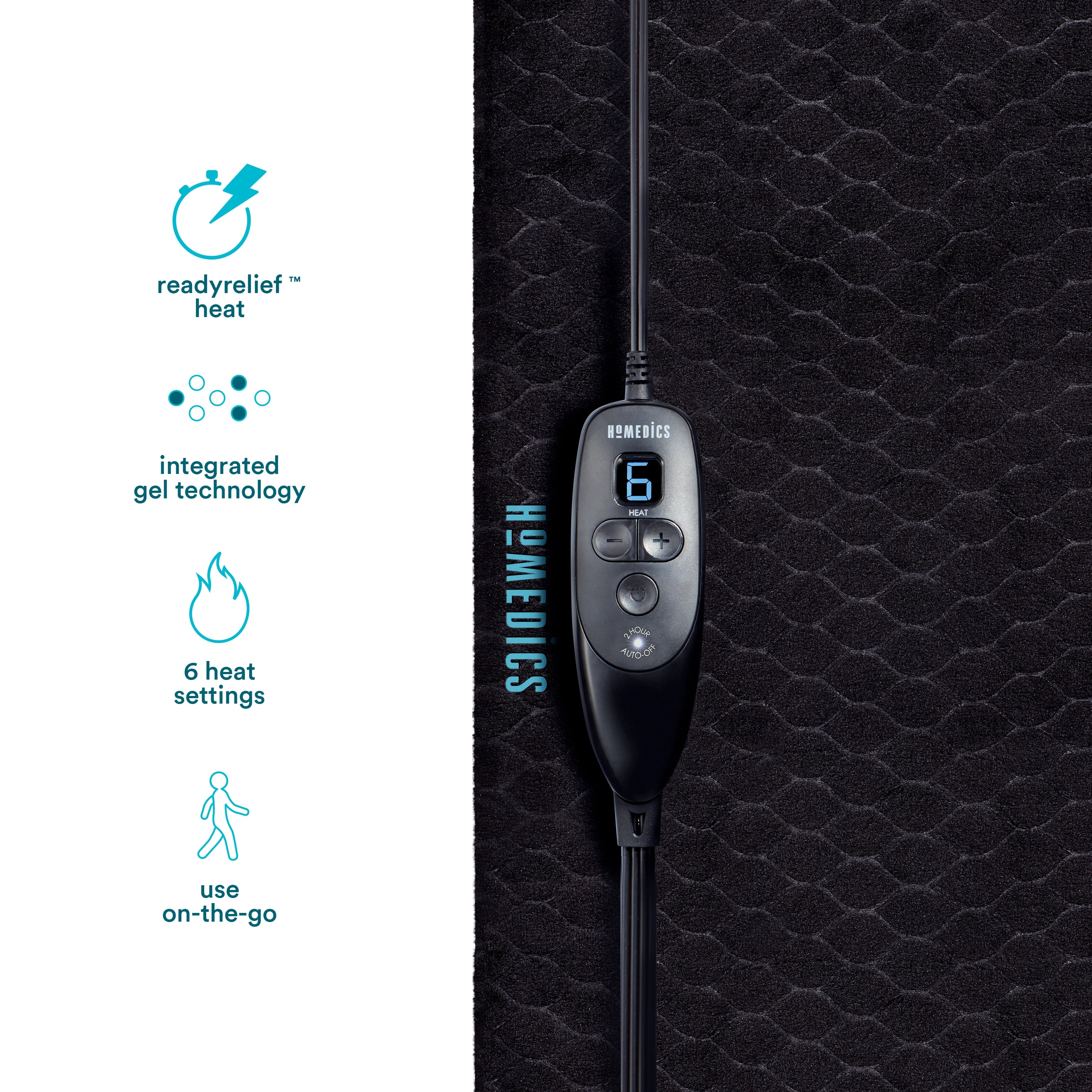 Weighted Hot & Cold Gel Heating Pad (12” x 24”) - Image 3