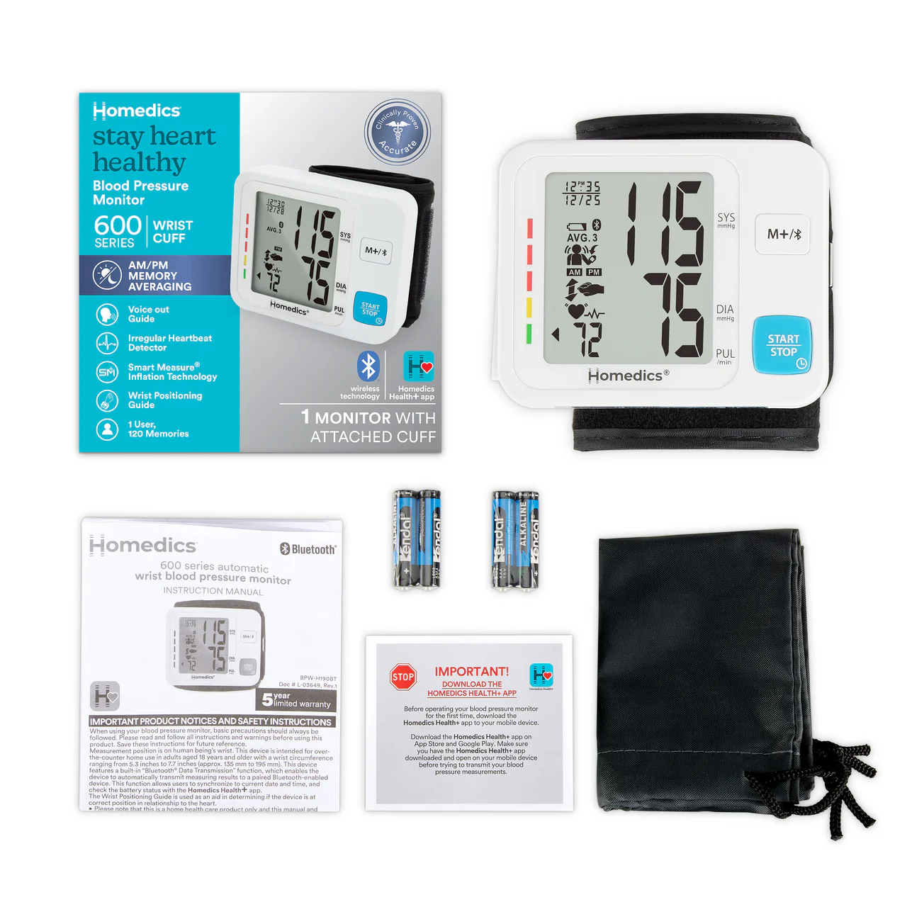 Wrist 600 Series Blood Pressure Monitor - Image 4
