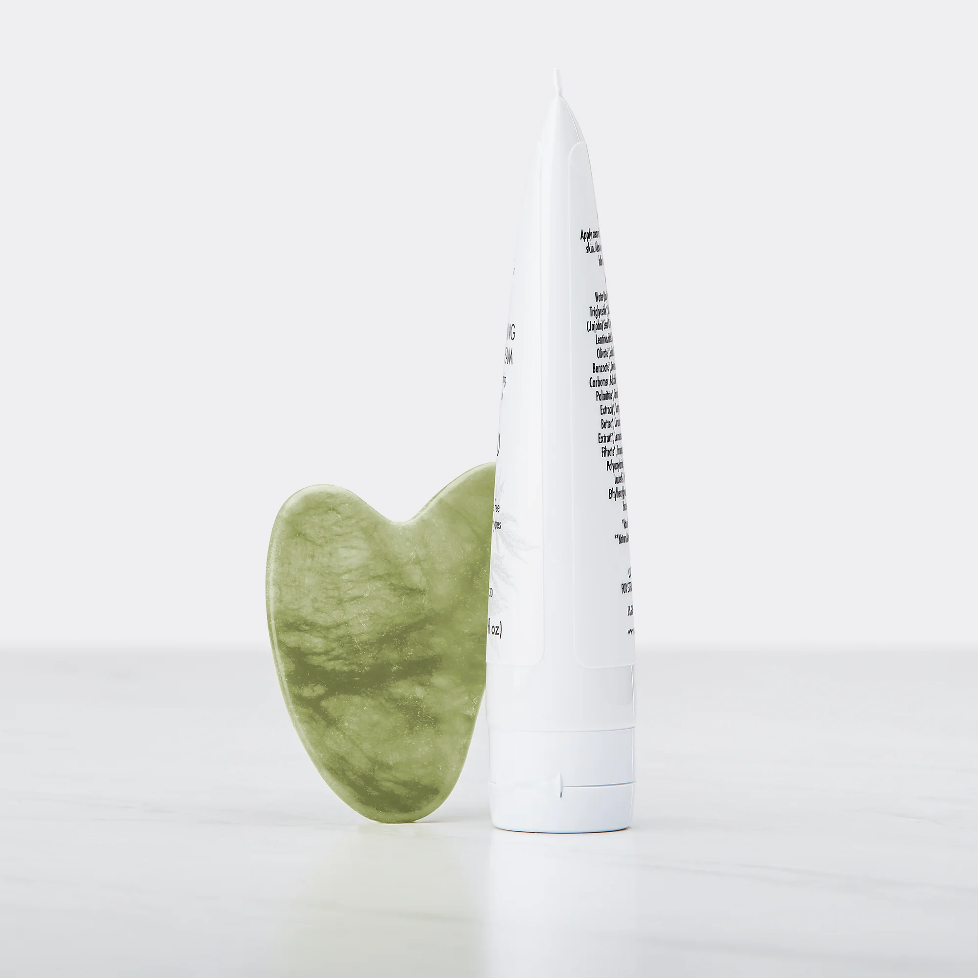 Jade Gua Sha + Brightening Face Cream - Image 5