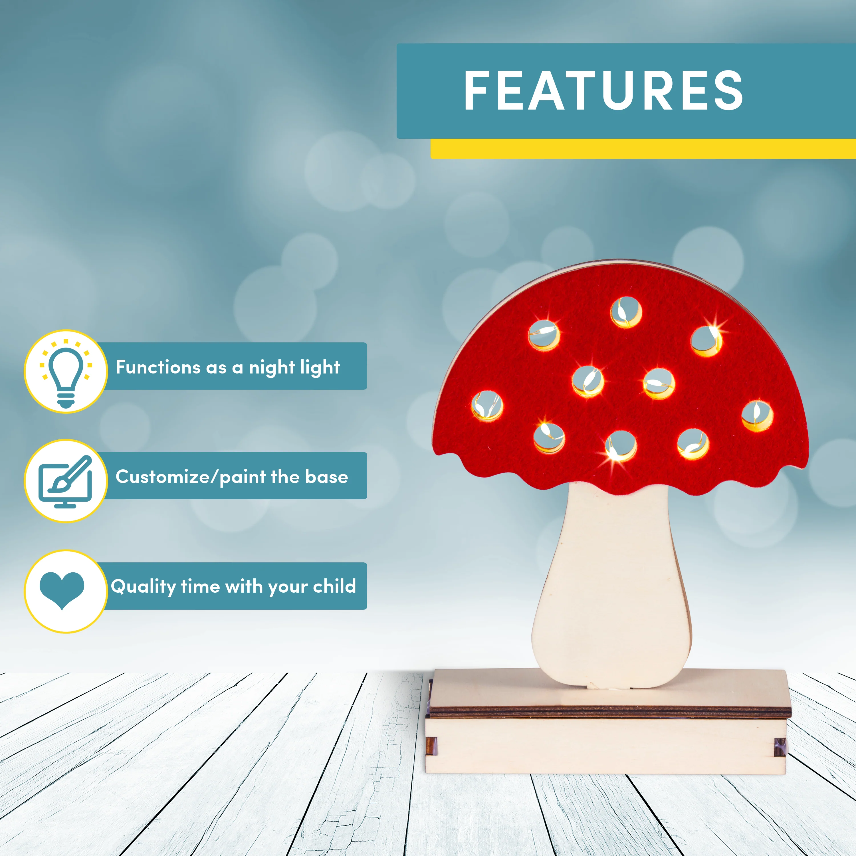 Make Lemonade DIY Mushroom Lamp KIt - Image 2