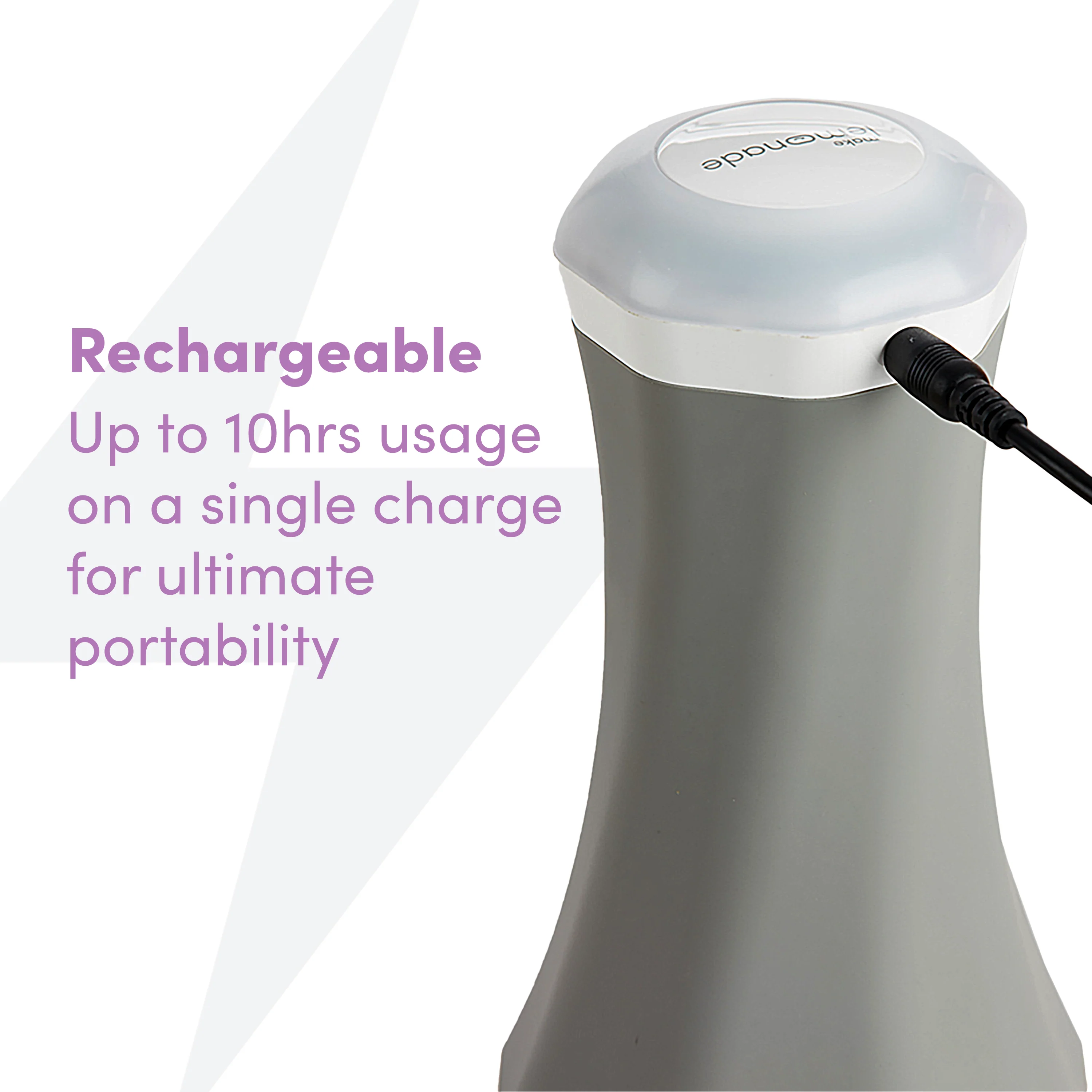 Make Lemonade Handheld Shiatsu Spin Massager - Image 2