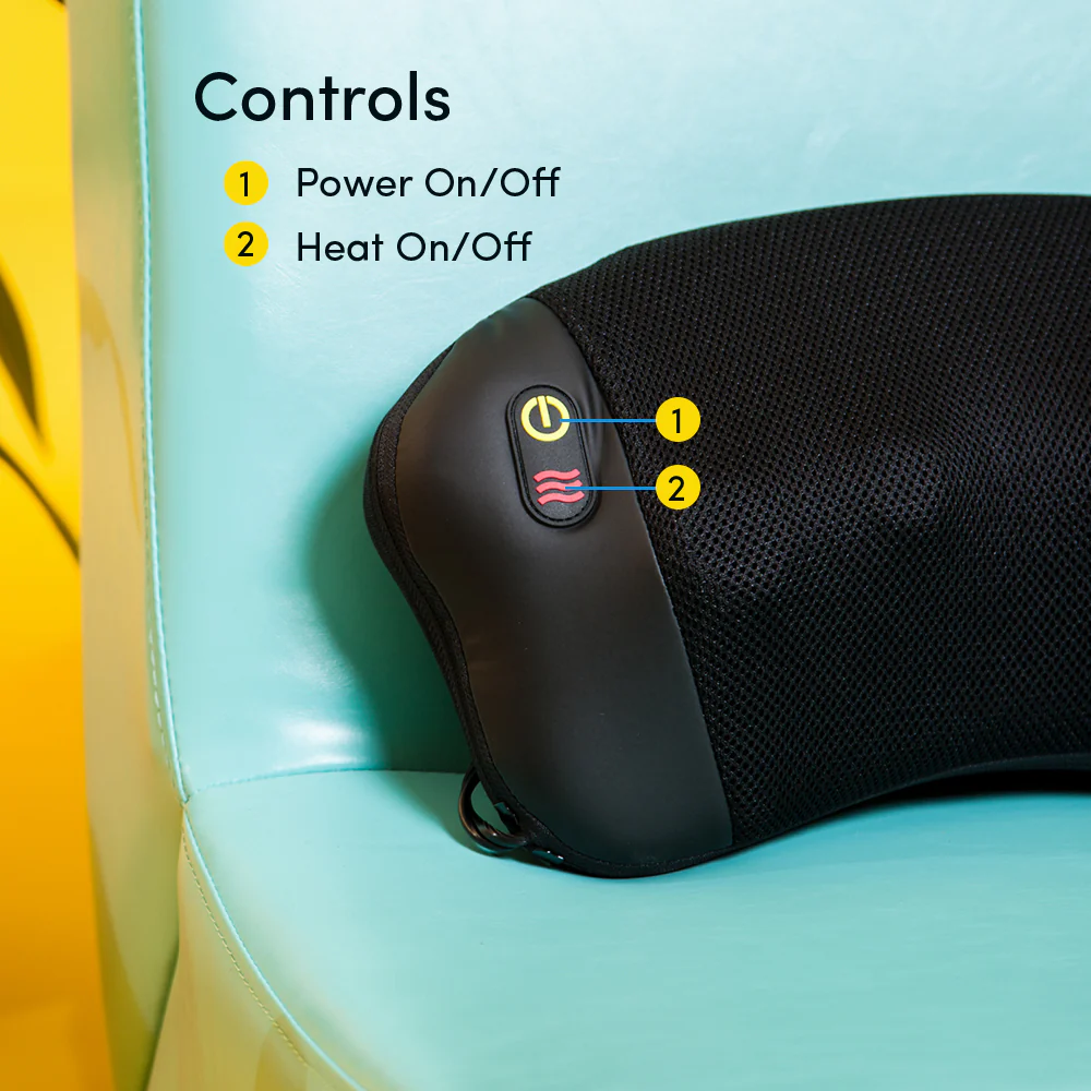 Make Lemonade Shiatsu Massage Pillow with Heat - Image 3