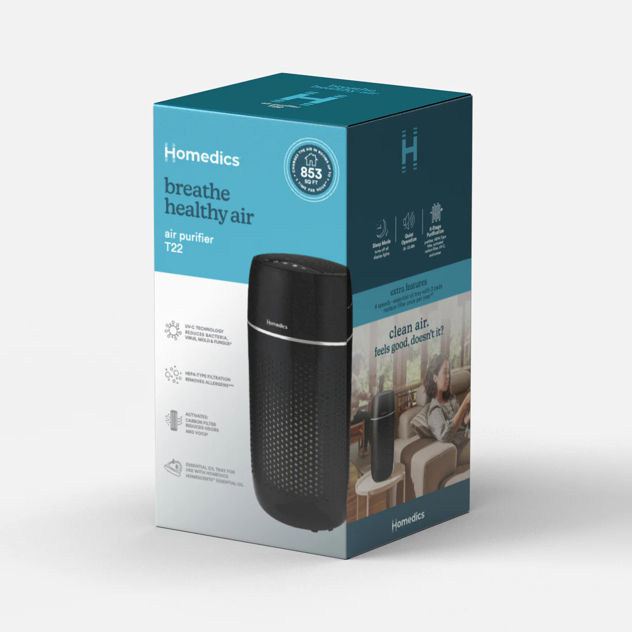 Medium Room Tower Air Purifier T22 - Image 10