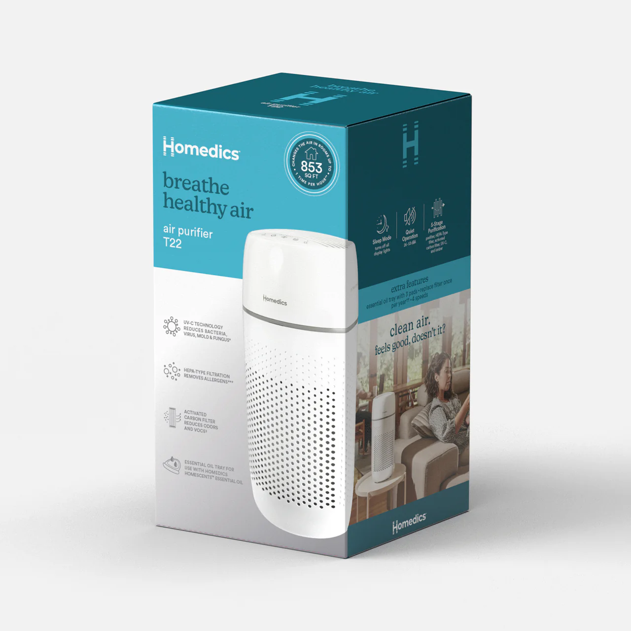 Medium Room Tower Air Purifier T22 - Image 18