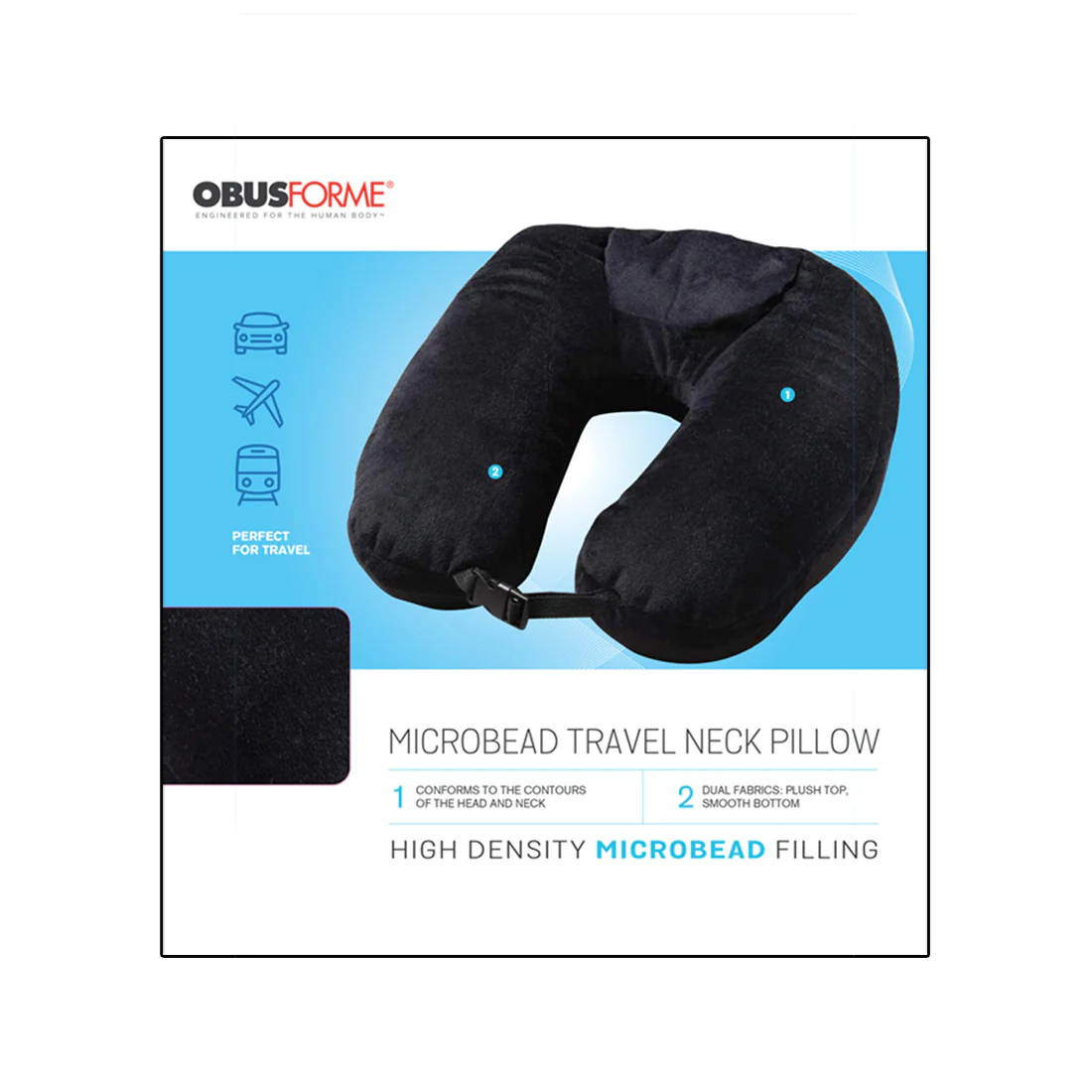 Microbead Travel Neck Pillow - Image 6