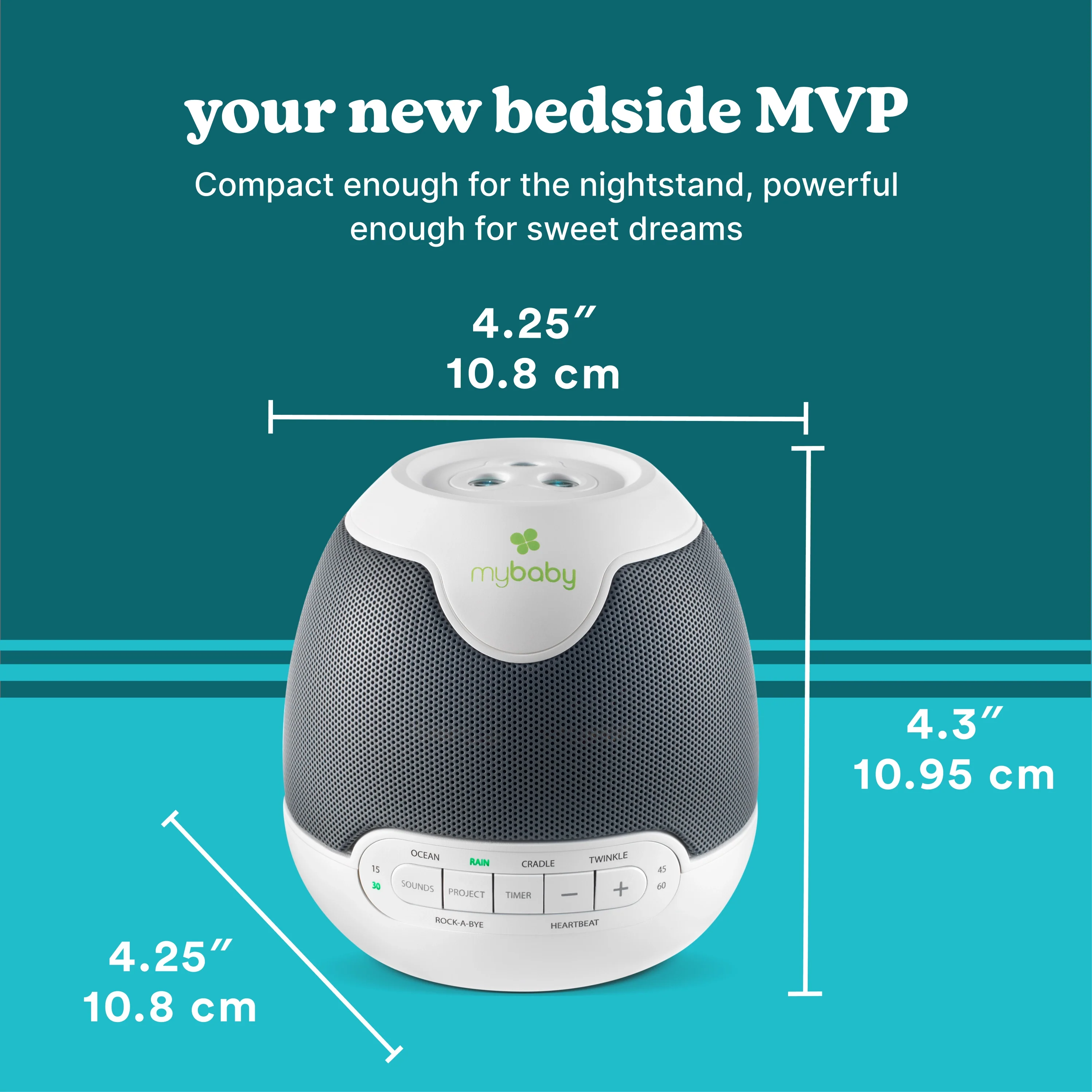 MyBaby SoundSpa® Lullaby with Sounds & Projection - Image 3