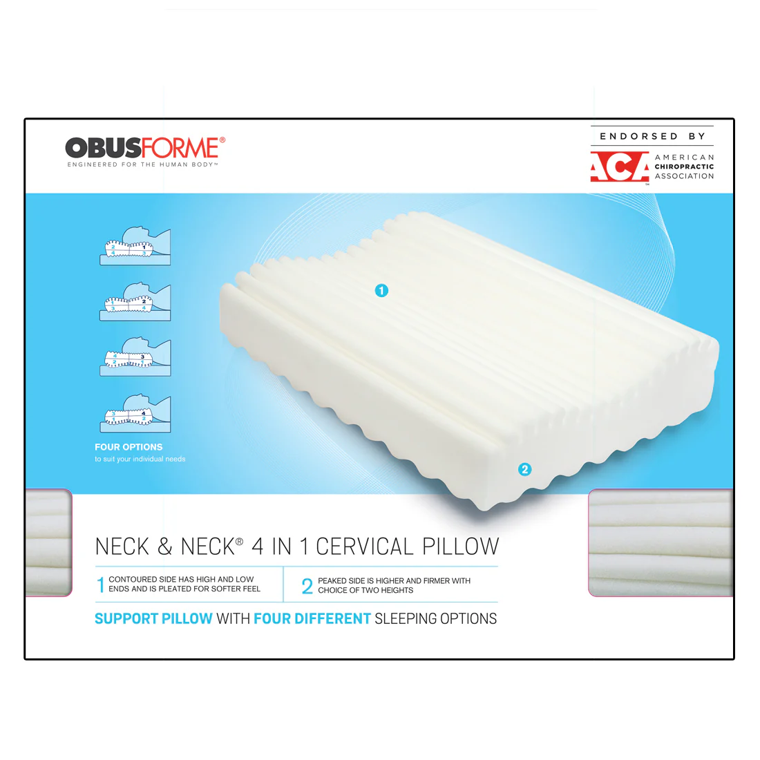 Neck & Neck 4 in 1 Cervical Pillow - Image 7