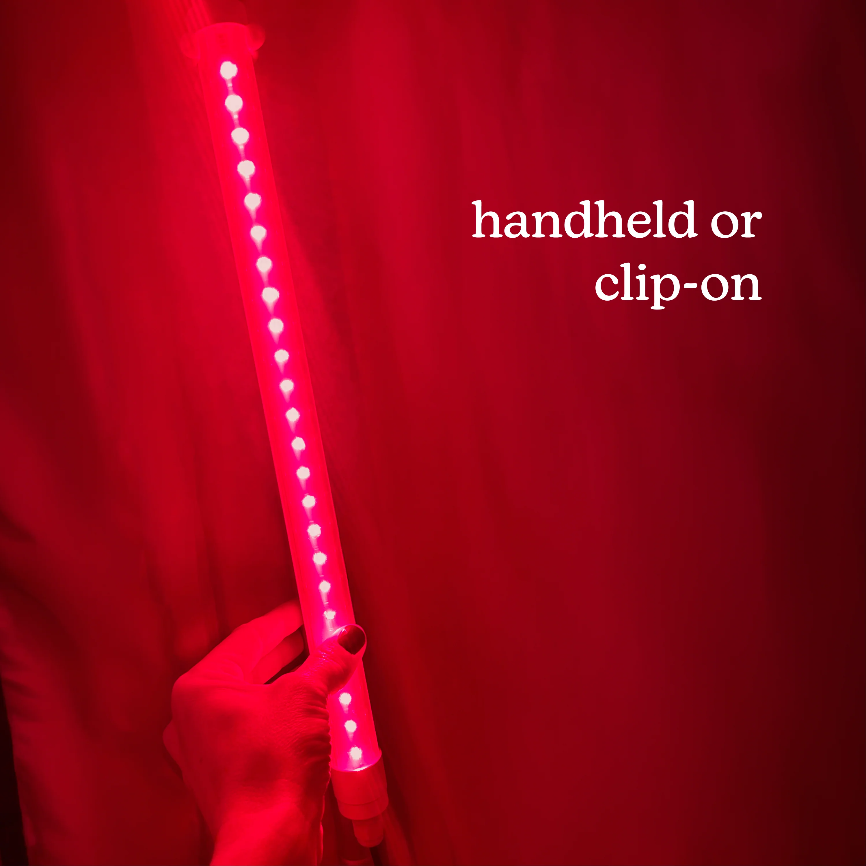 Dual Red Light Wands for Sauna - Image 5