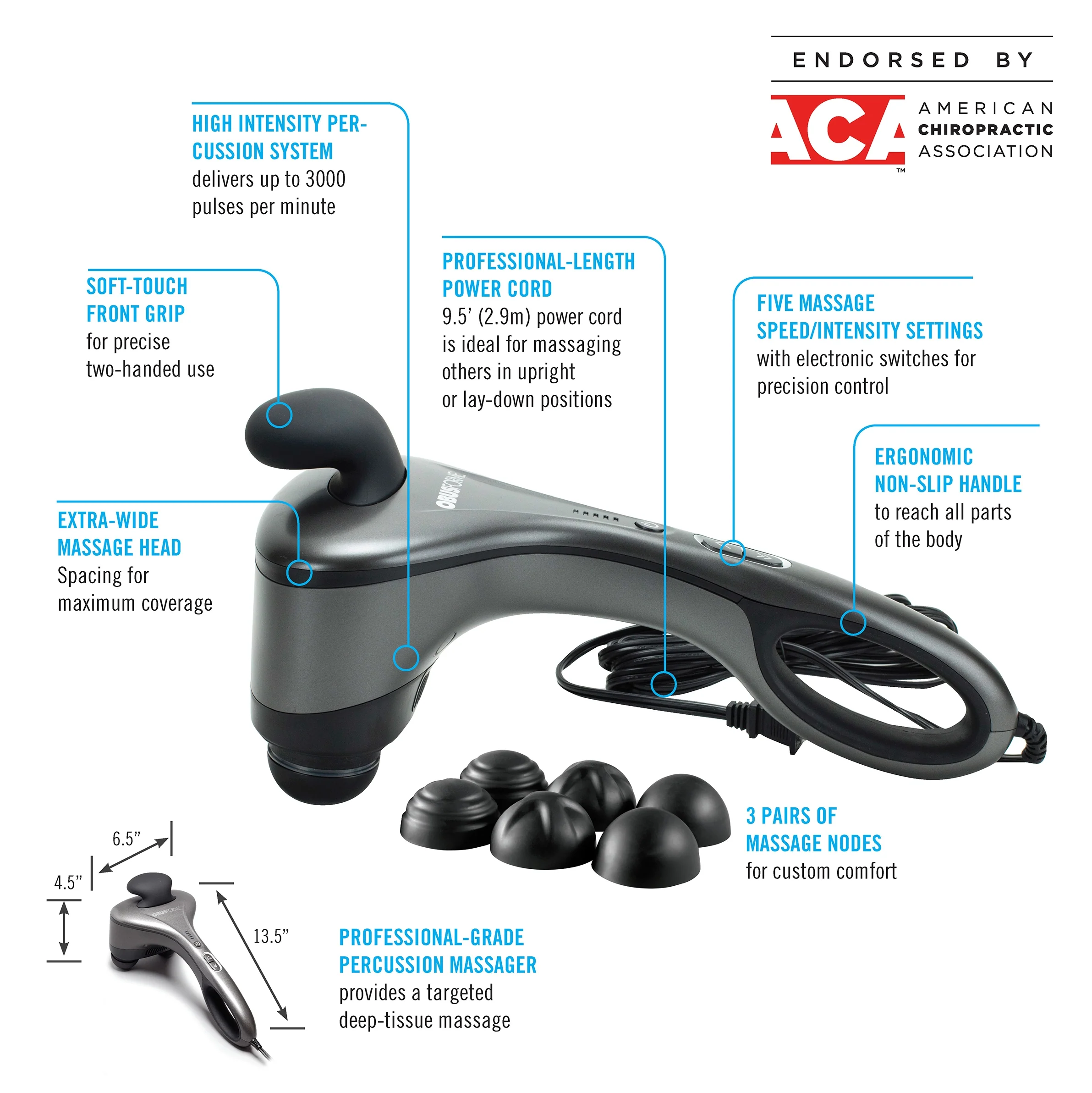 Professional Handheld Massager - Image 2