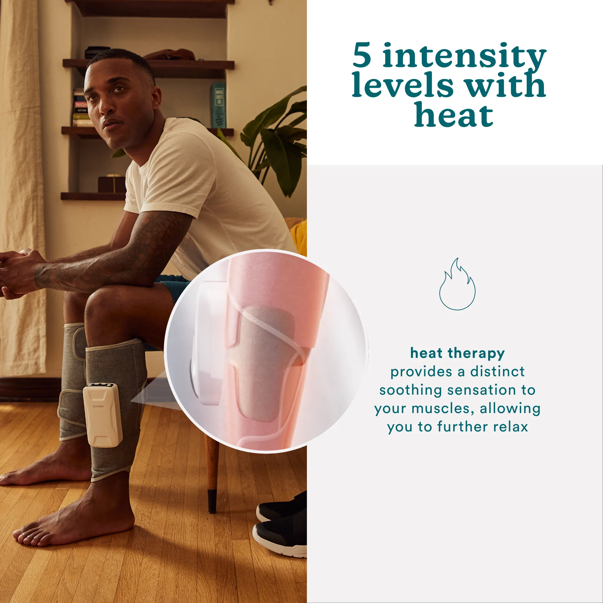 Real Relief Calf Compression Massager - Image 3