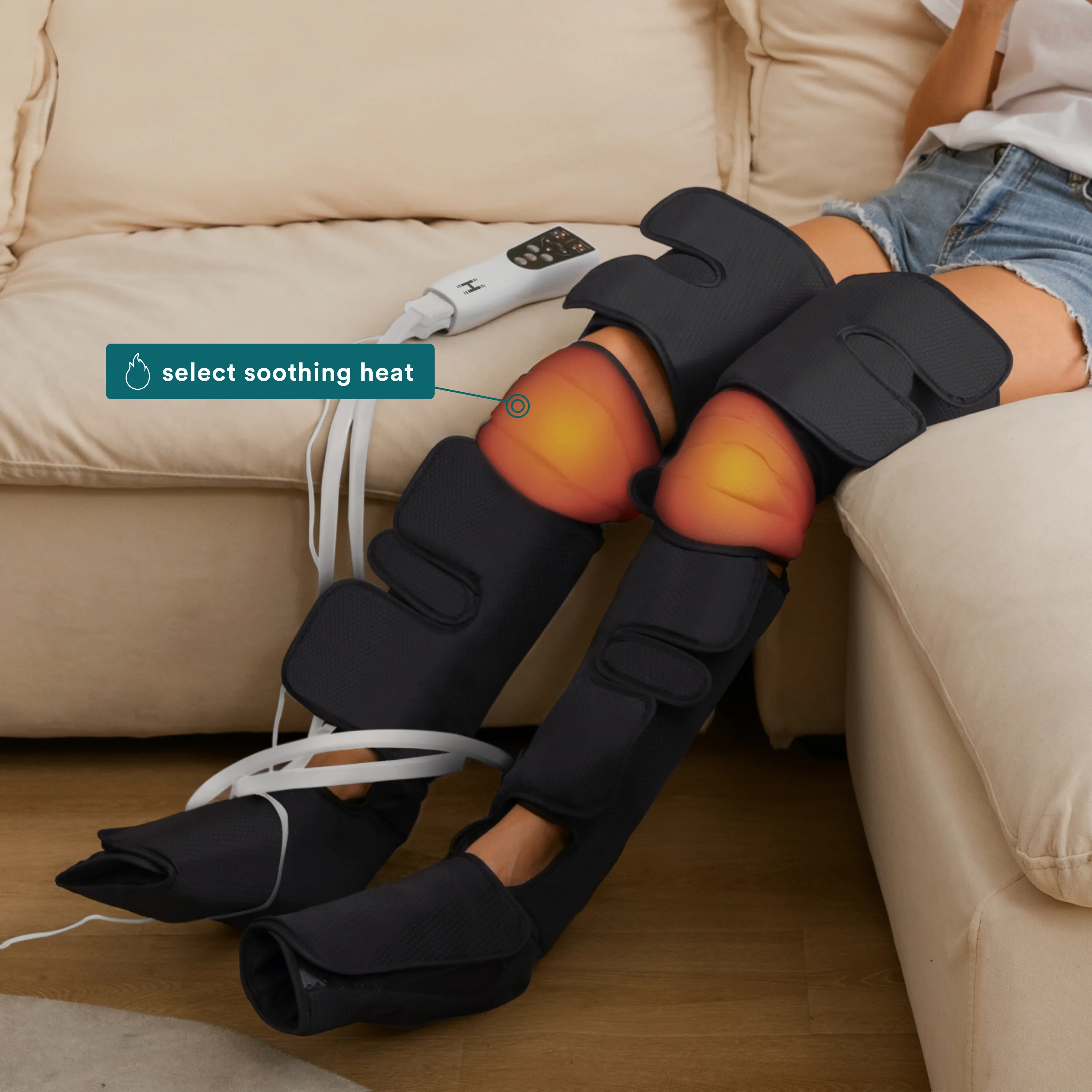 Real Relief Full Leg Air Compression System - Image 4