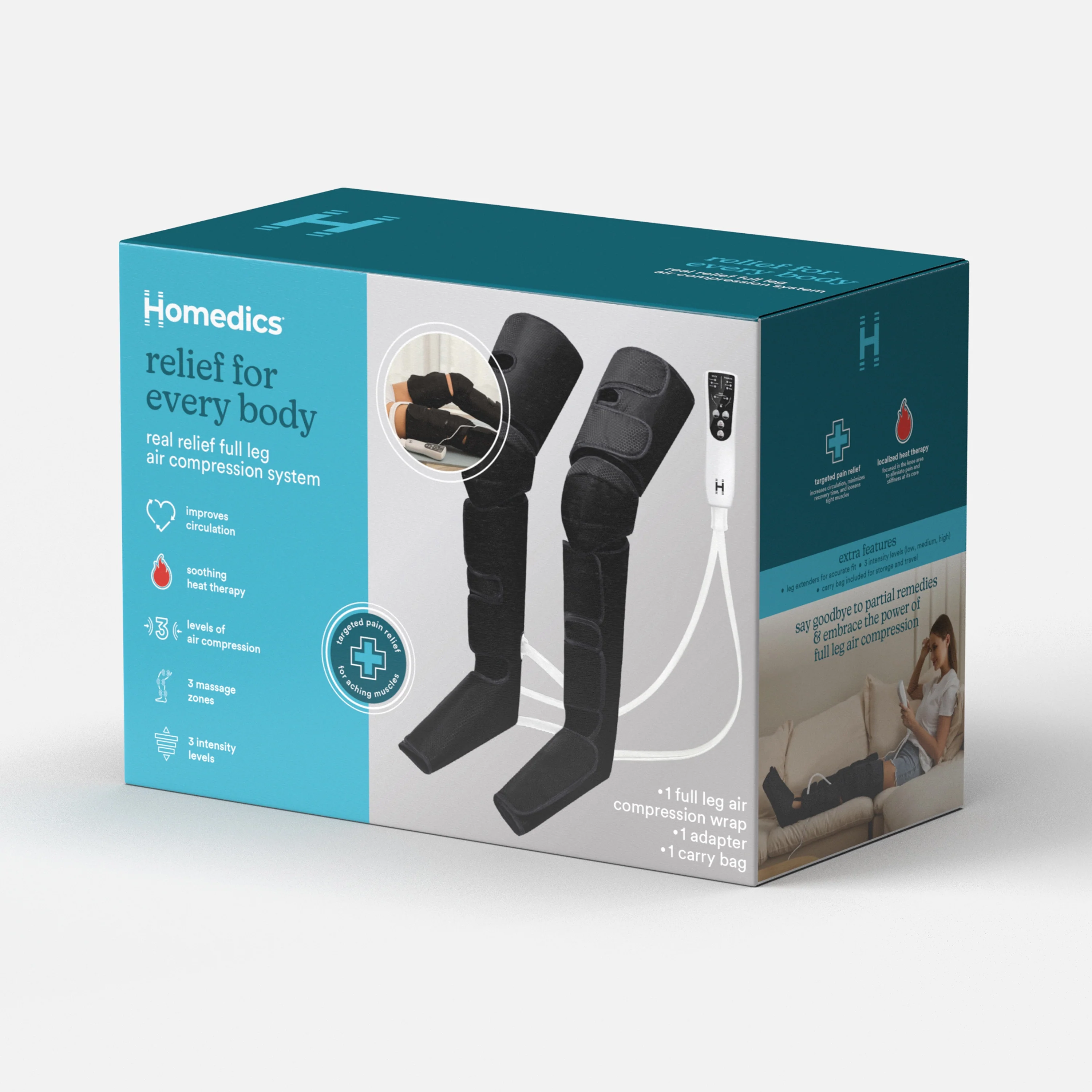 Real Relief Full Leg Air Compression System - Image 7