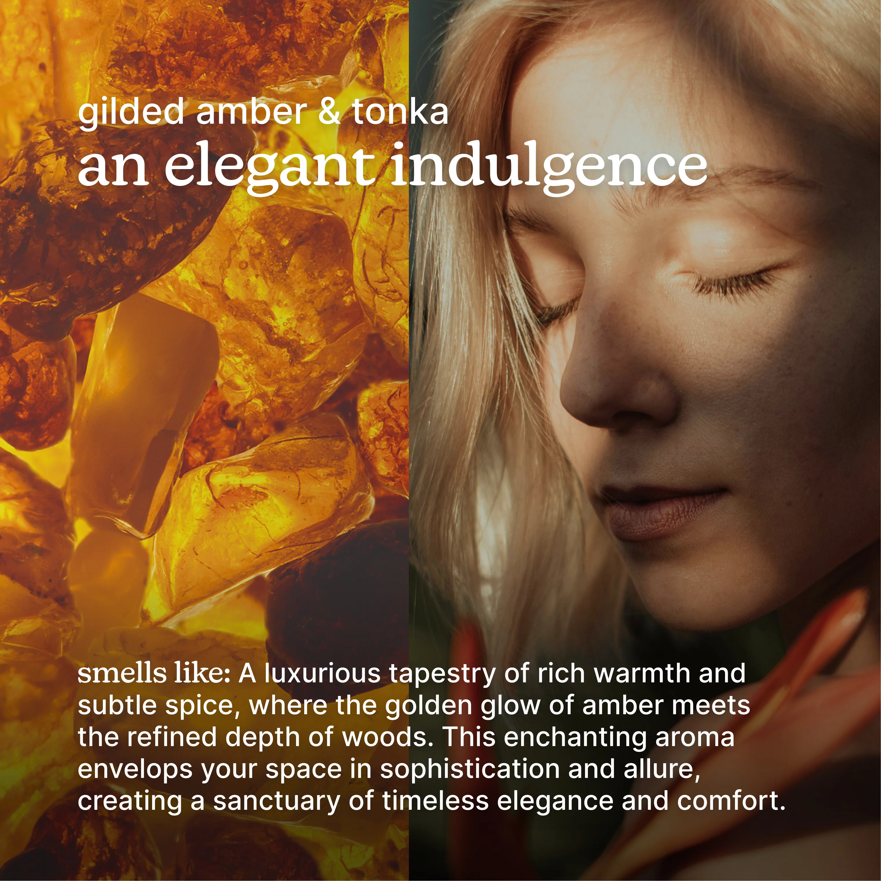SereneScent™ Gilded Amber & Tonka - Image 3