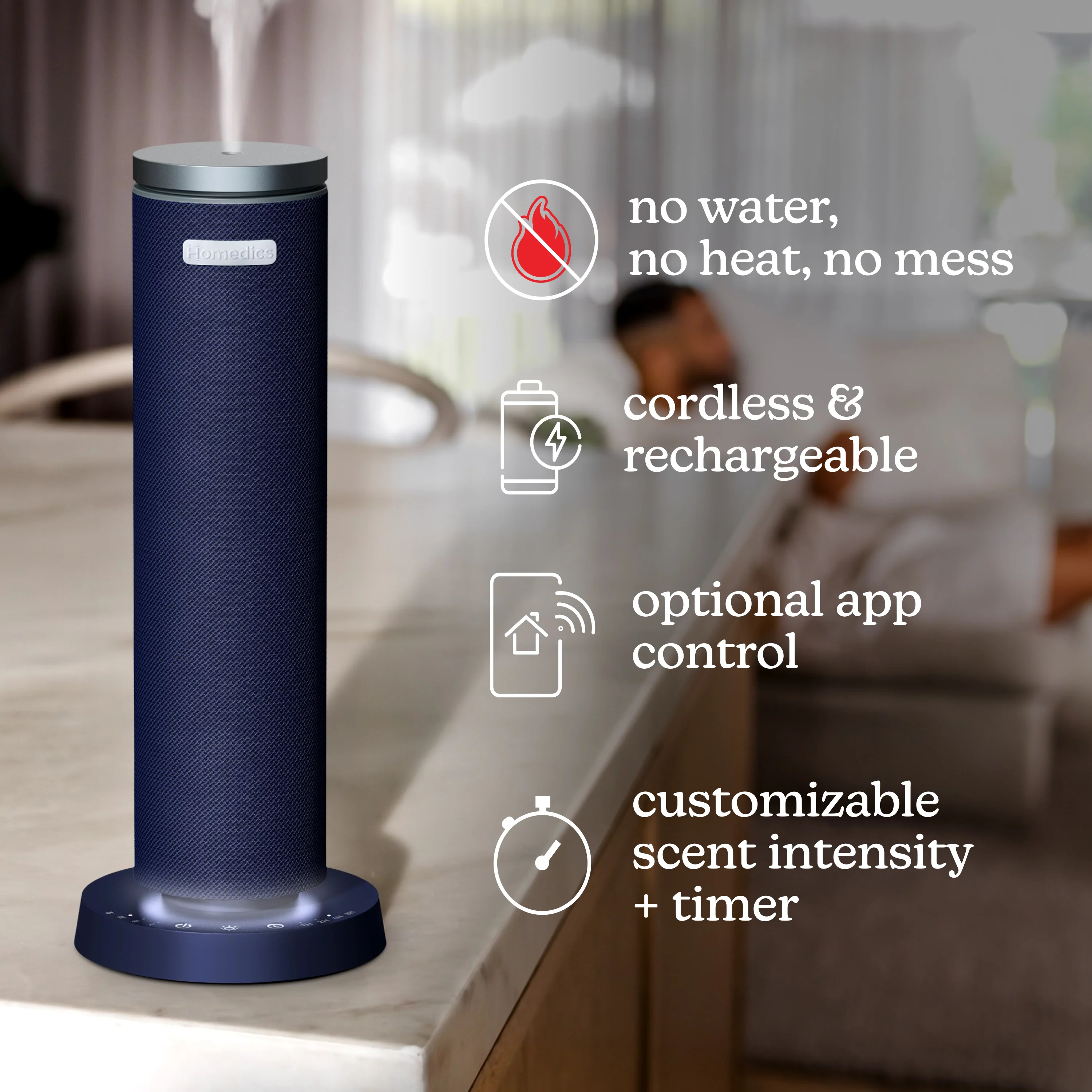 SereneScent™ Waterless Rechargeable 120 ml Diffuser - Image 14