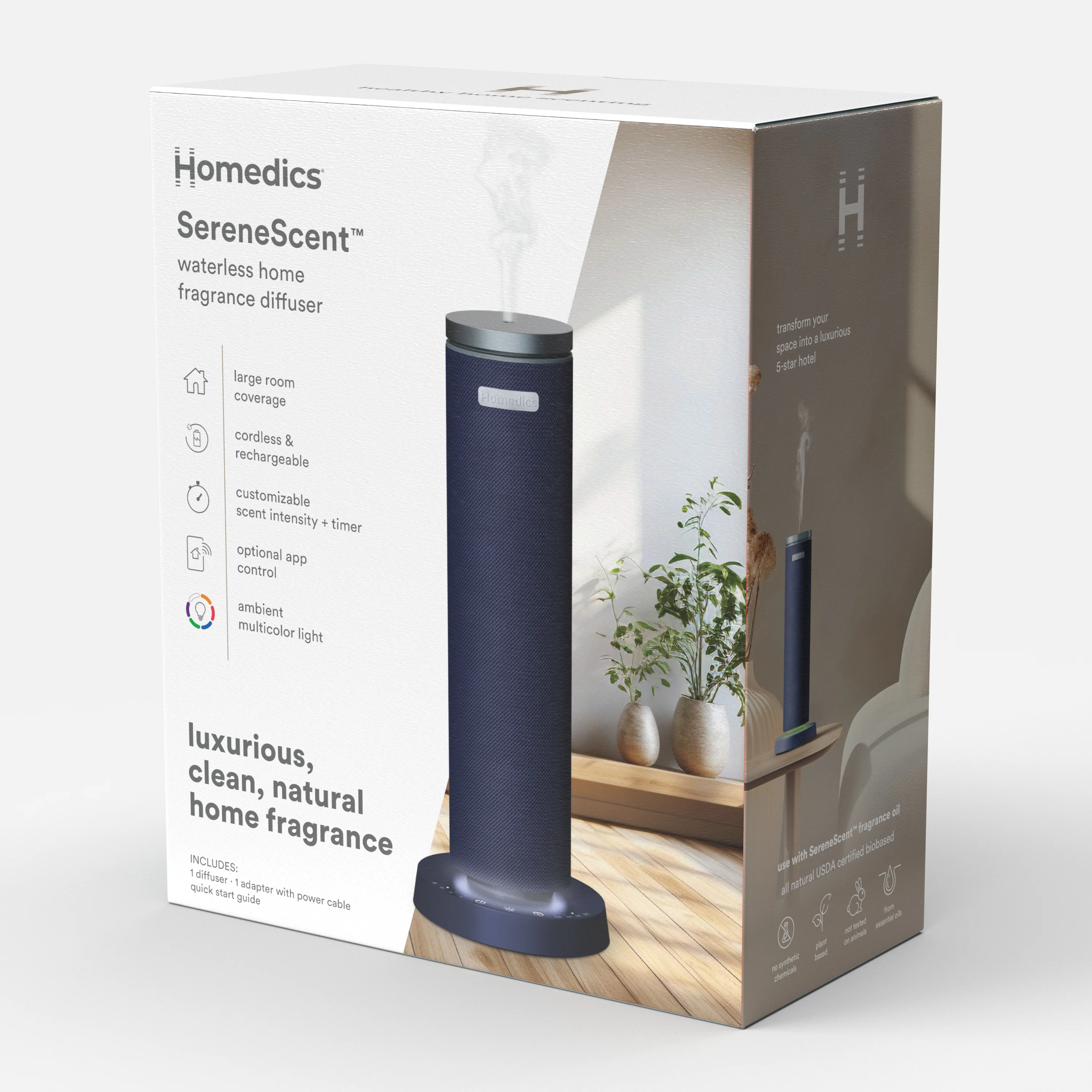 SereneScent™ Waterless Rechargeable 120 ml Diffuser - Image 22