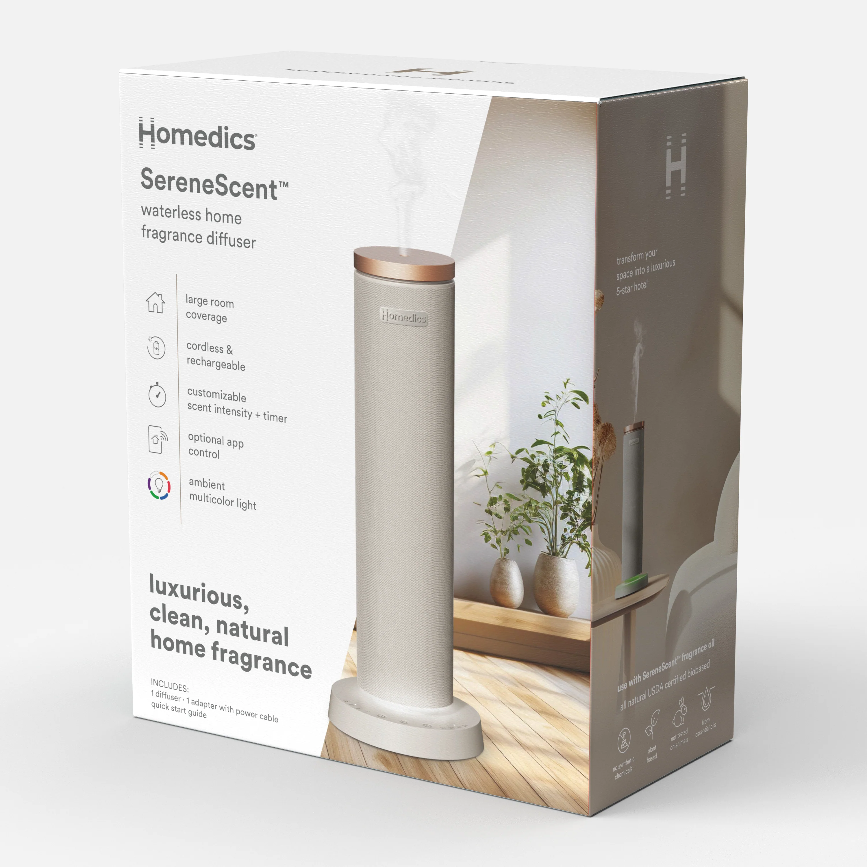 SereneScent™ Waterless Rechargeable 120 ml Diffuser - Image 33
